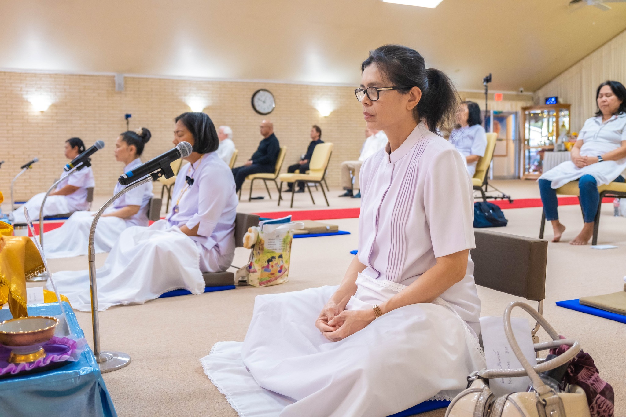 วัดพระธรรมกายเท็กซัส จัดงานบุญวันอาทิตย์
