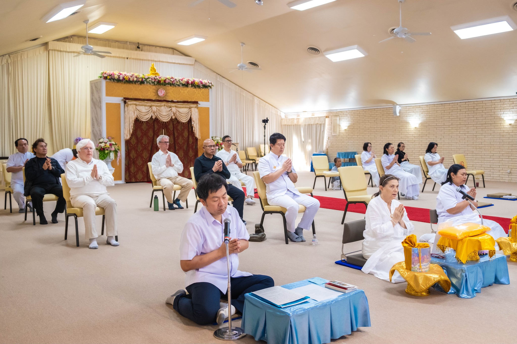 วัดพระธรรมกายเท็กซัส จัดงานบุญวันอาทิตย์
