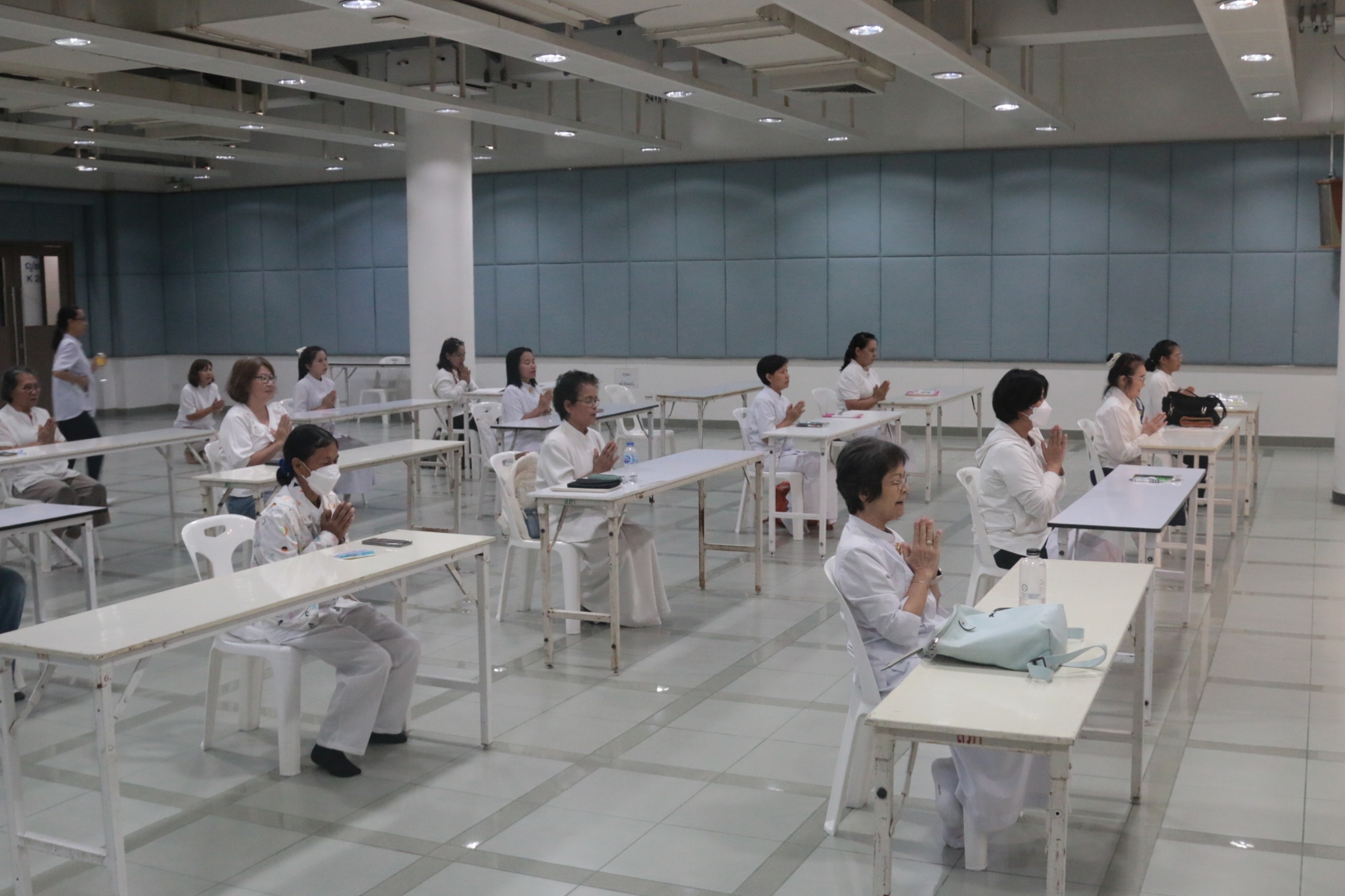 นักศึกษาพระอภิธรรมศึกษา ร่วมสอบปลายภาคพระอภิธรรม ประจำปี 2568