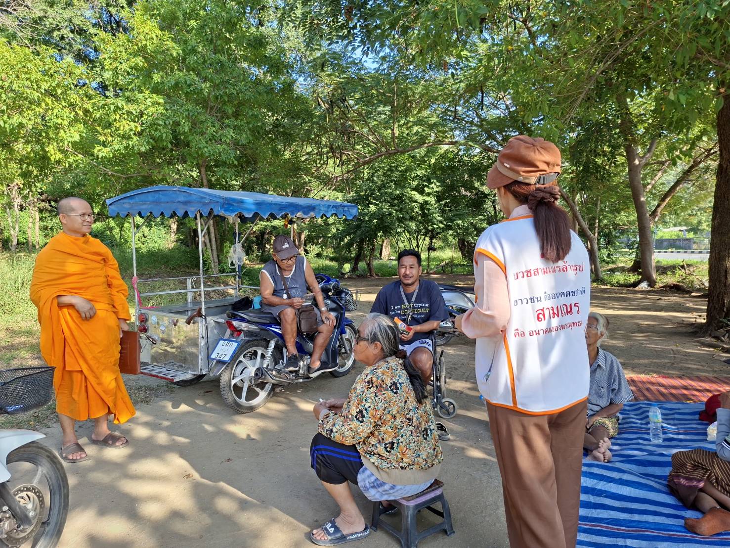 บรรยากาศชวนบวชบูชาธรรมมหาปูชนียาจารย์ จ.สระบุรี