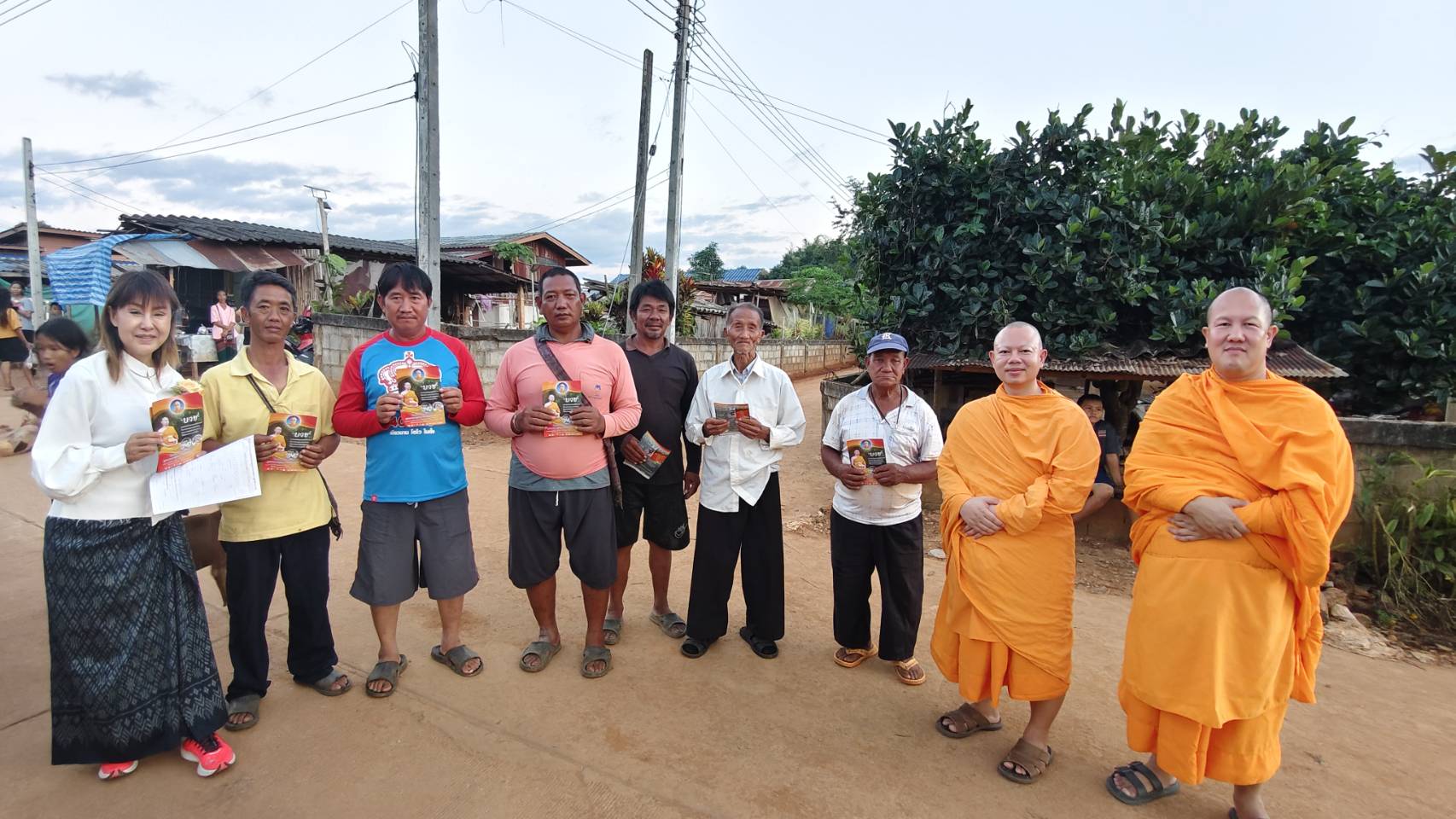 บรรยากาศชวนบวชบูชาธรรมมหาปูชนียาจารย์ จ.เชียงราย