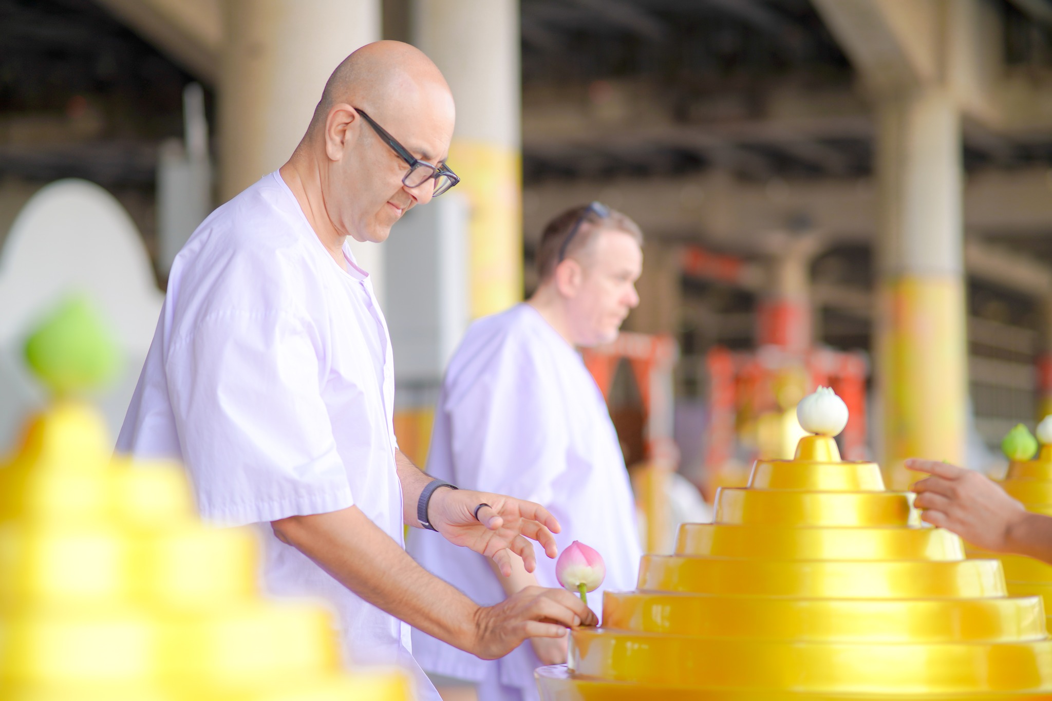 ชาวอังกฤษ มาเยี่ยมชมวัดพระธรรมกาย