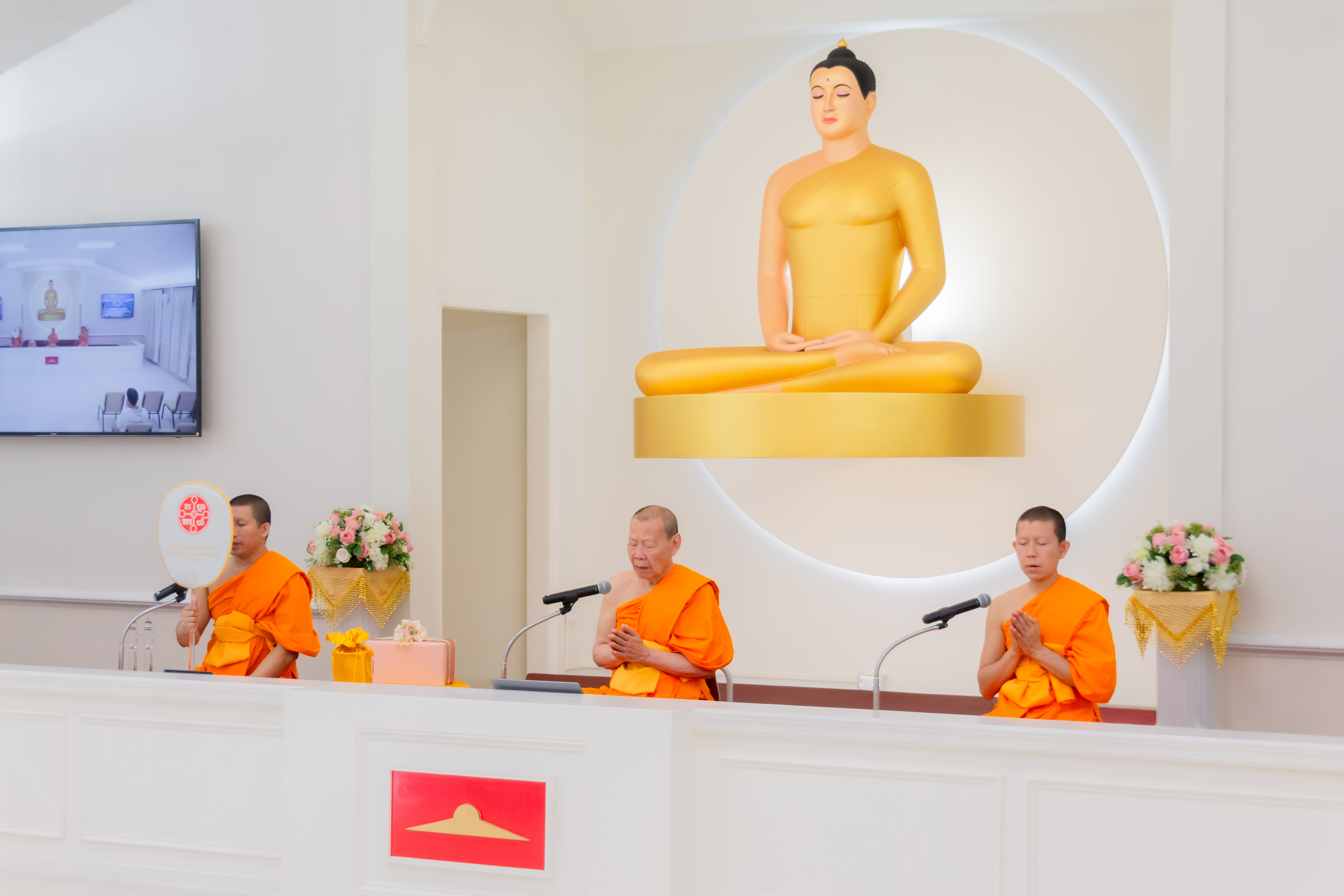 วัดพระธรรมกายนิวเจอร์ซี จัดงานบุญวันอาทิตย์