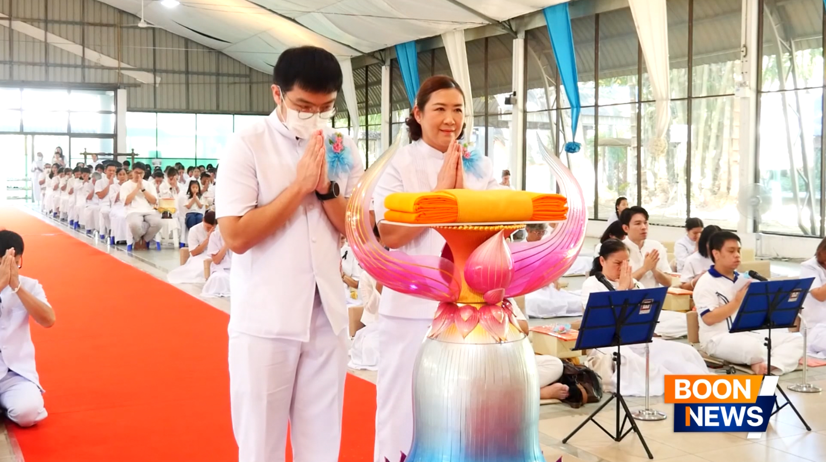 ธุดงคสถานล้านนา จัดงานบุญล้านนาประจำเดือนพฤศจิกายน