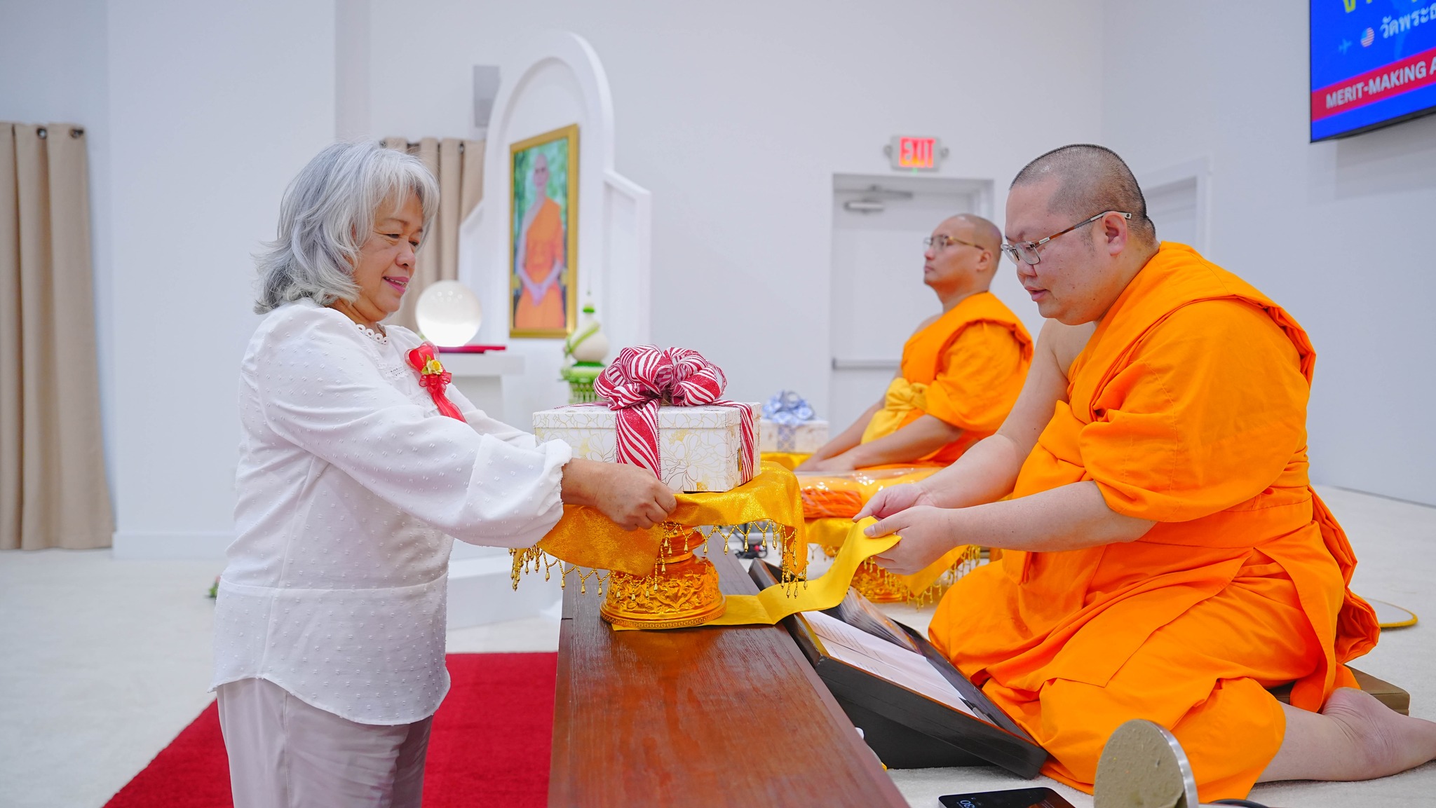 วัดพระธรรมกายเทนเนสซี จัดงานบุญวันอาทิตย์
