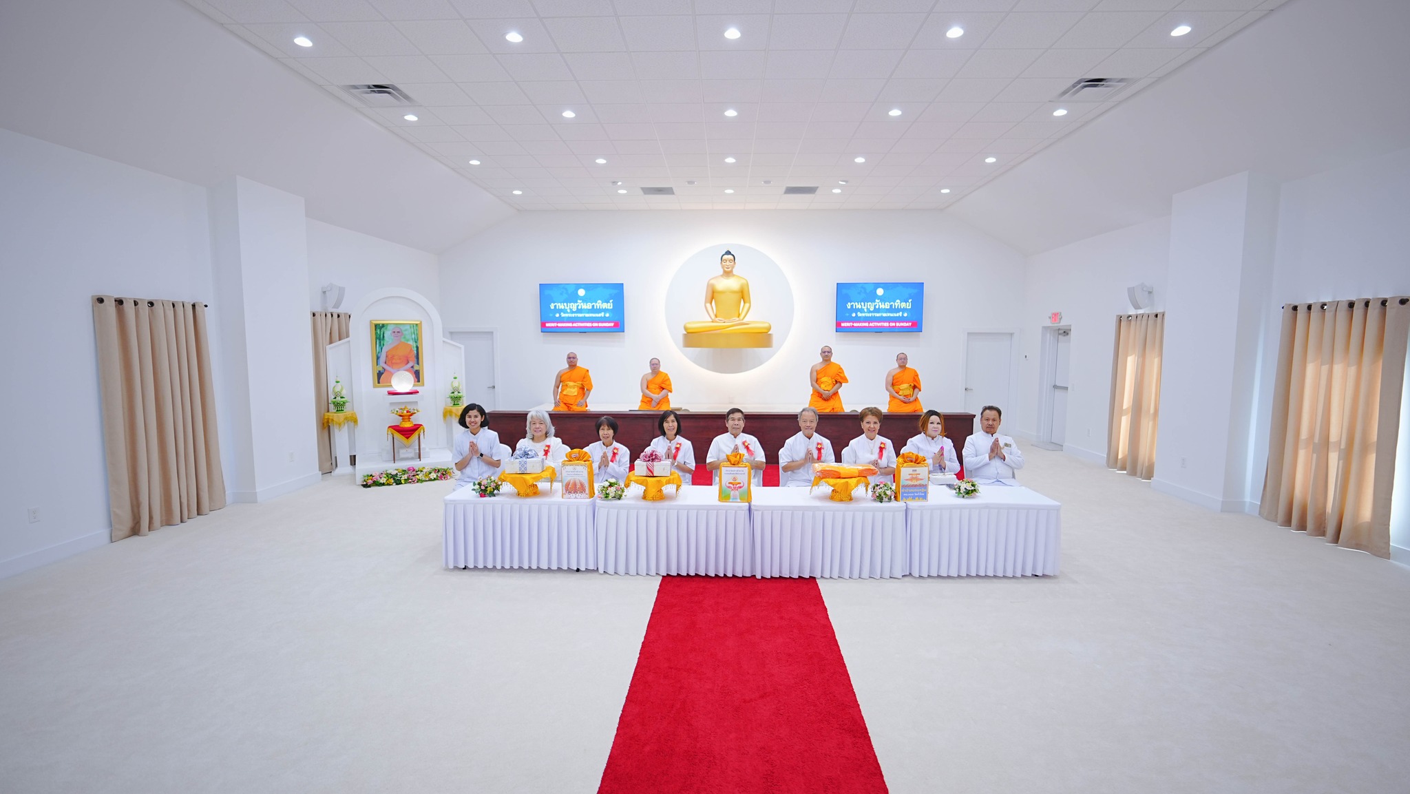 วัดพระธรรมกายเทนเนสซี จัดงานบุญวันอาทิตย์