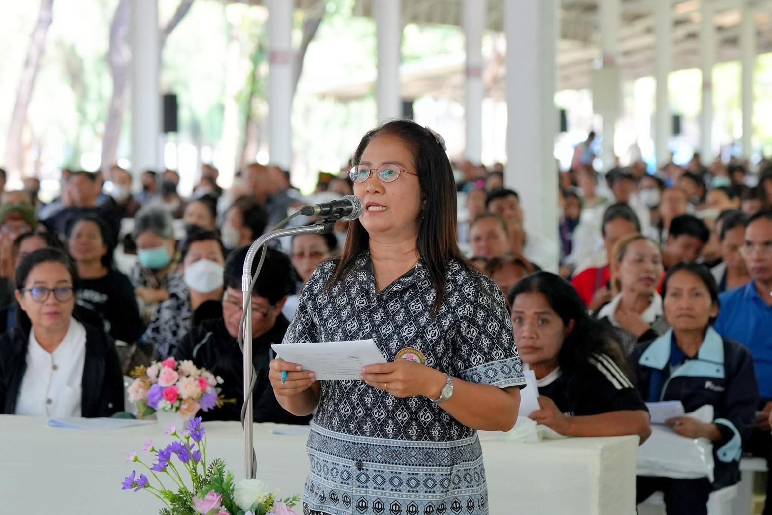 “กองทุนสวัสดิการชุมชนเทศบาลเมืองท่าโขลง” จัดการประชุมใหญ่สามัญประจำปี 2568