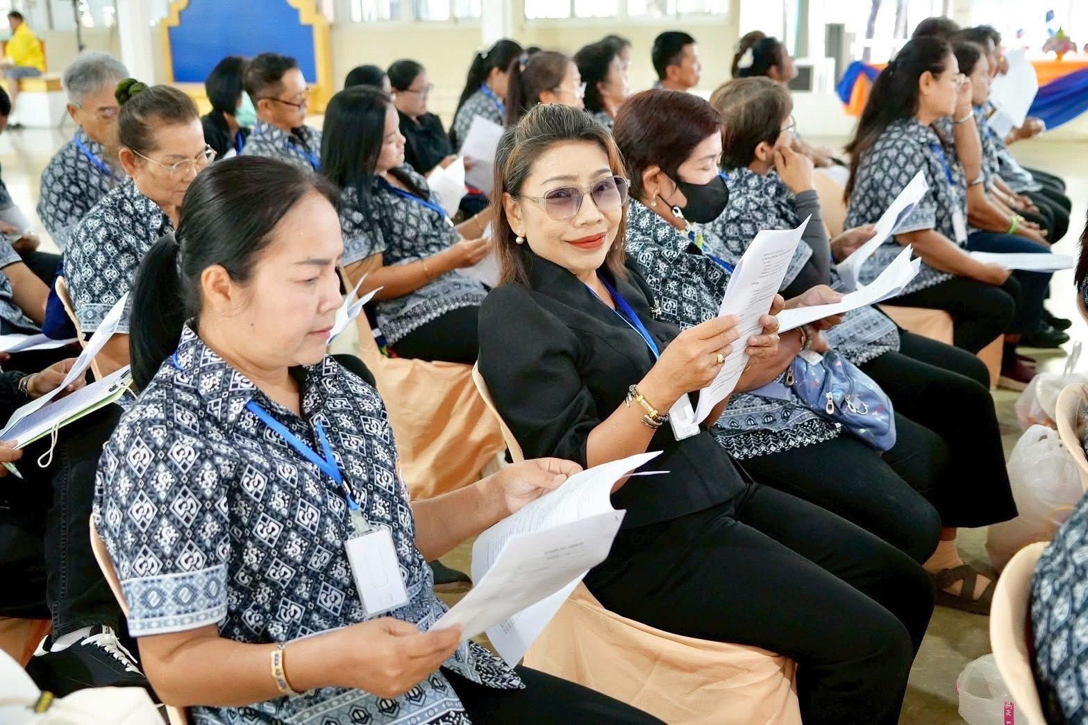 “กองทุนสวัสดิการชุมชนเทศบาลเมืองท่าโขลง” จัดการประชุมใหญ่สามัญประจำปี 2568