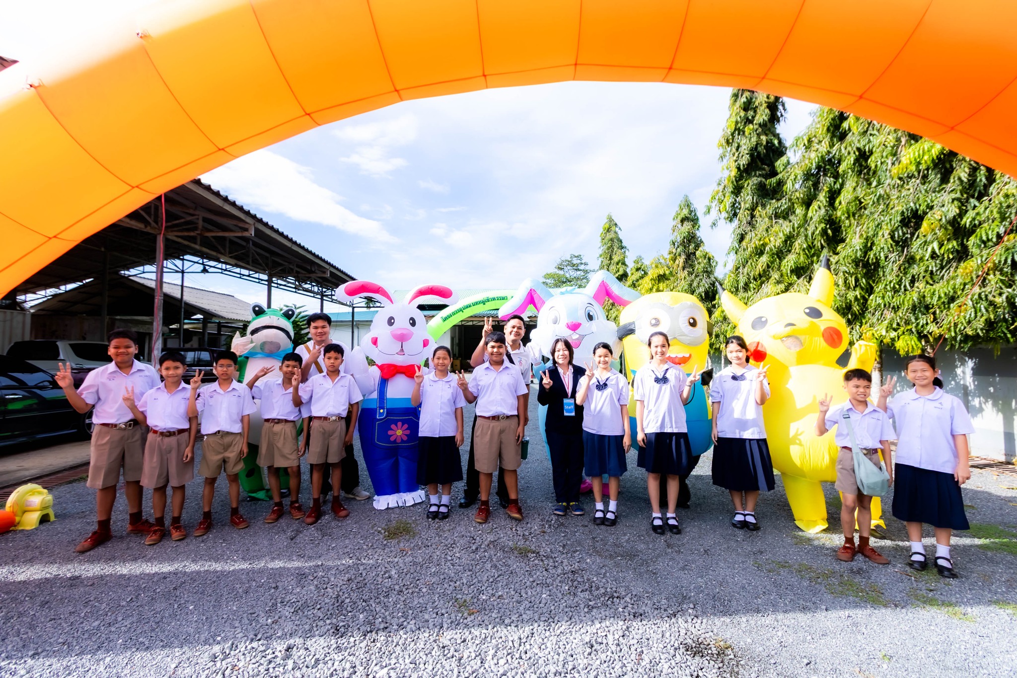 กิจกรรมวันรวมพลังเด็กดี V-Star ผู้นำฟื้นฟูศีลธรรมโลก จังหวัดตราด