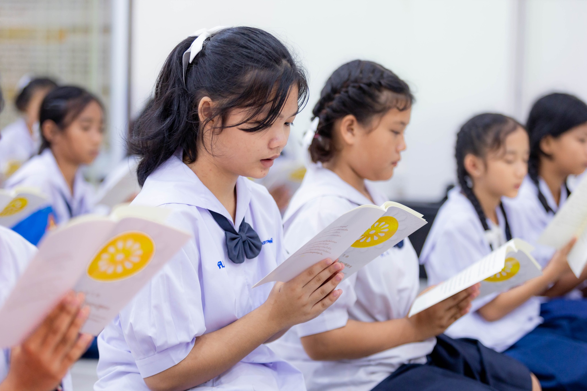 กิจกรรมวันรวมพลังเด็กดี V-Star ผู้นำฟื้นฟูศีลธรรมโลก จังหวัดตราด