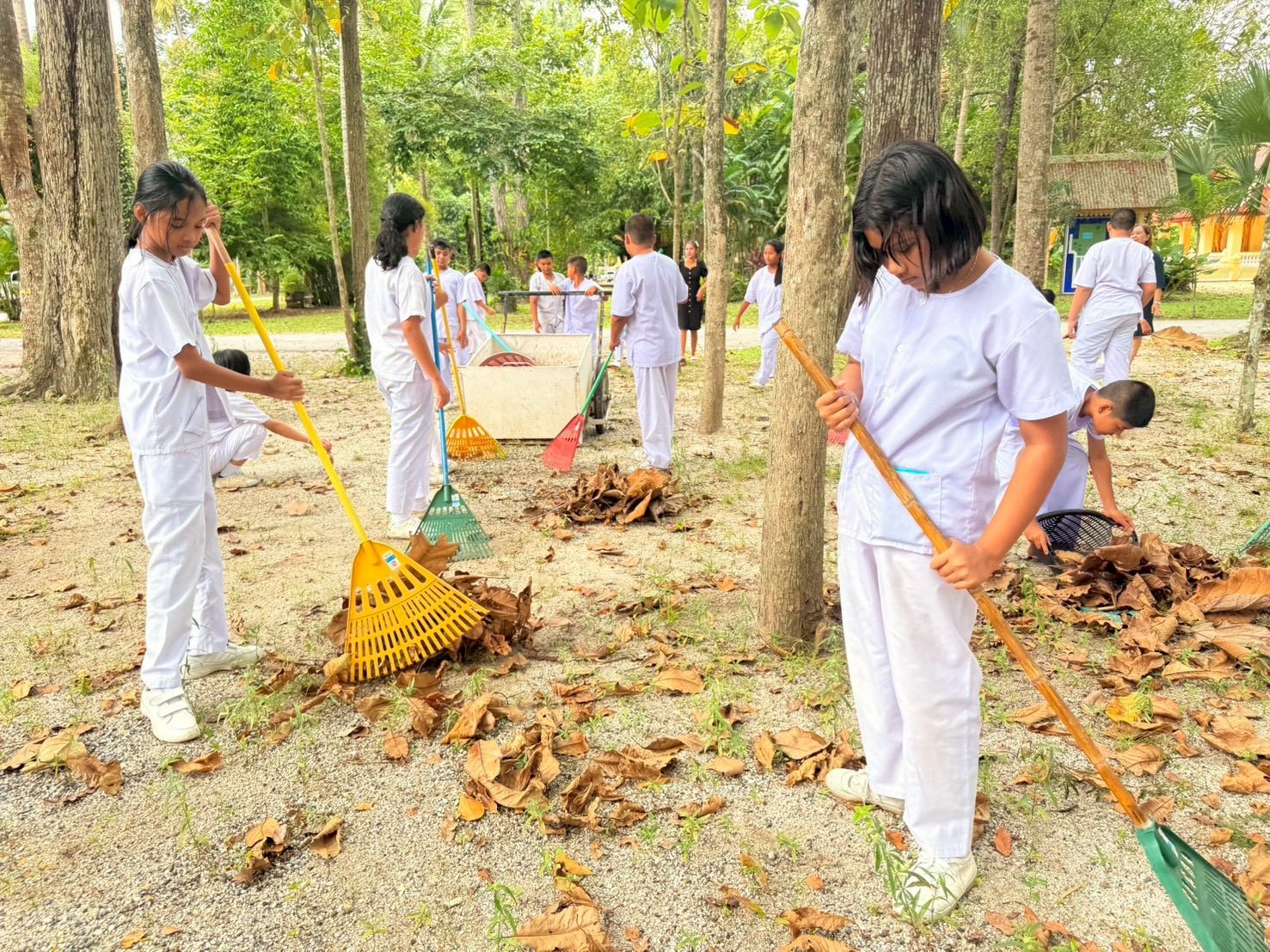 ชมรมพุทธรักษา จังหวัดปัตตานี จัดกิจกรรมหล่อหลอมนักเรียนที่ผ่านการอบรมค่ายต้นกล้าสันติภาพ จังหวัดชายแดนใต้