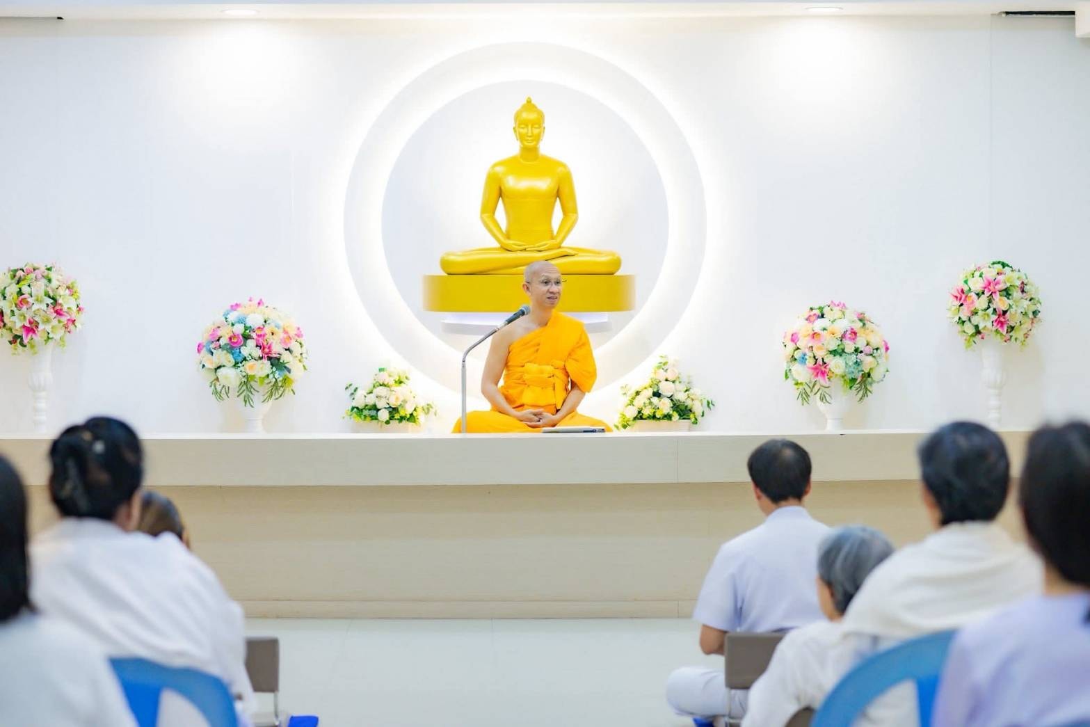 ศูนย์อบรมเยาวชนลาดหลุมแก้ว จัดคอร์สปฏิบัติธรรม สมาธิเติมสุข รุ่นที่ 38