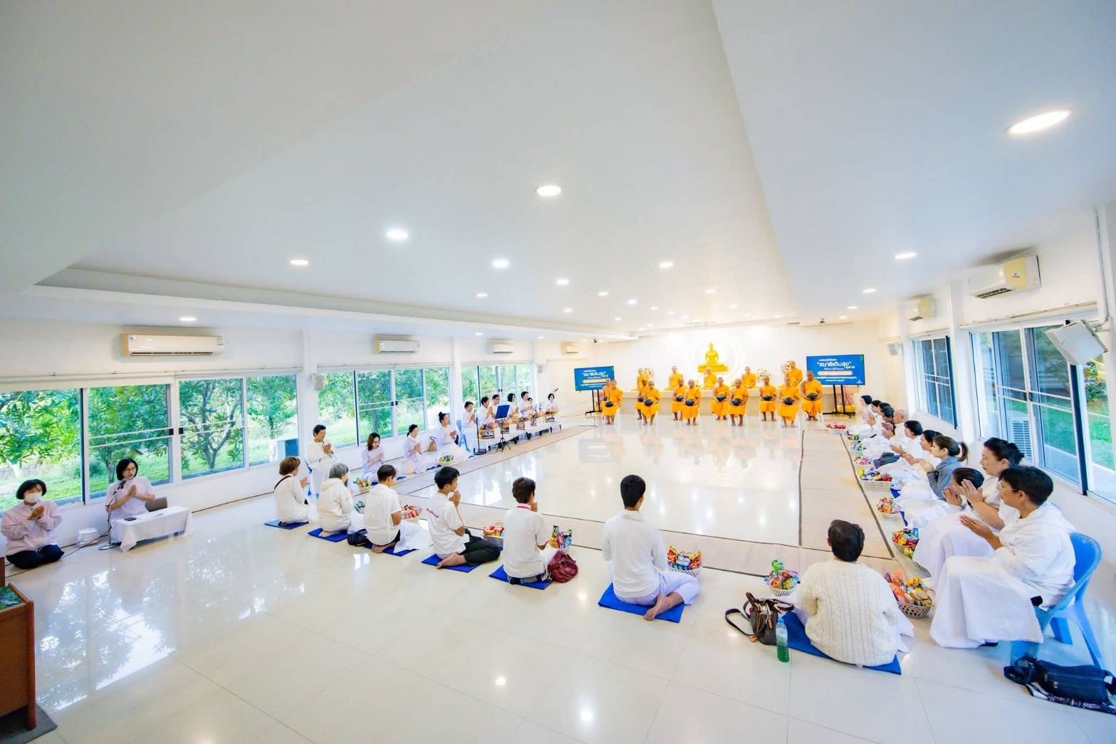 ศูนย์อบรมเยาวชนลาดหลุมแก้ว จัดคอร์สปฏิบัติธรรม สมาธิเติมสุข รุ่นที่ 38