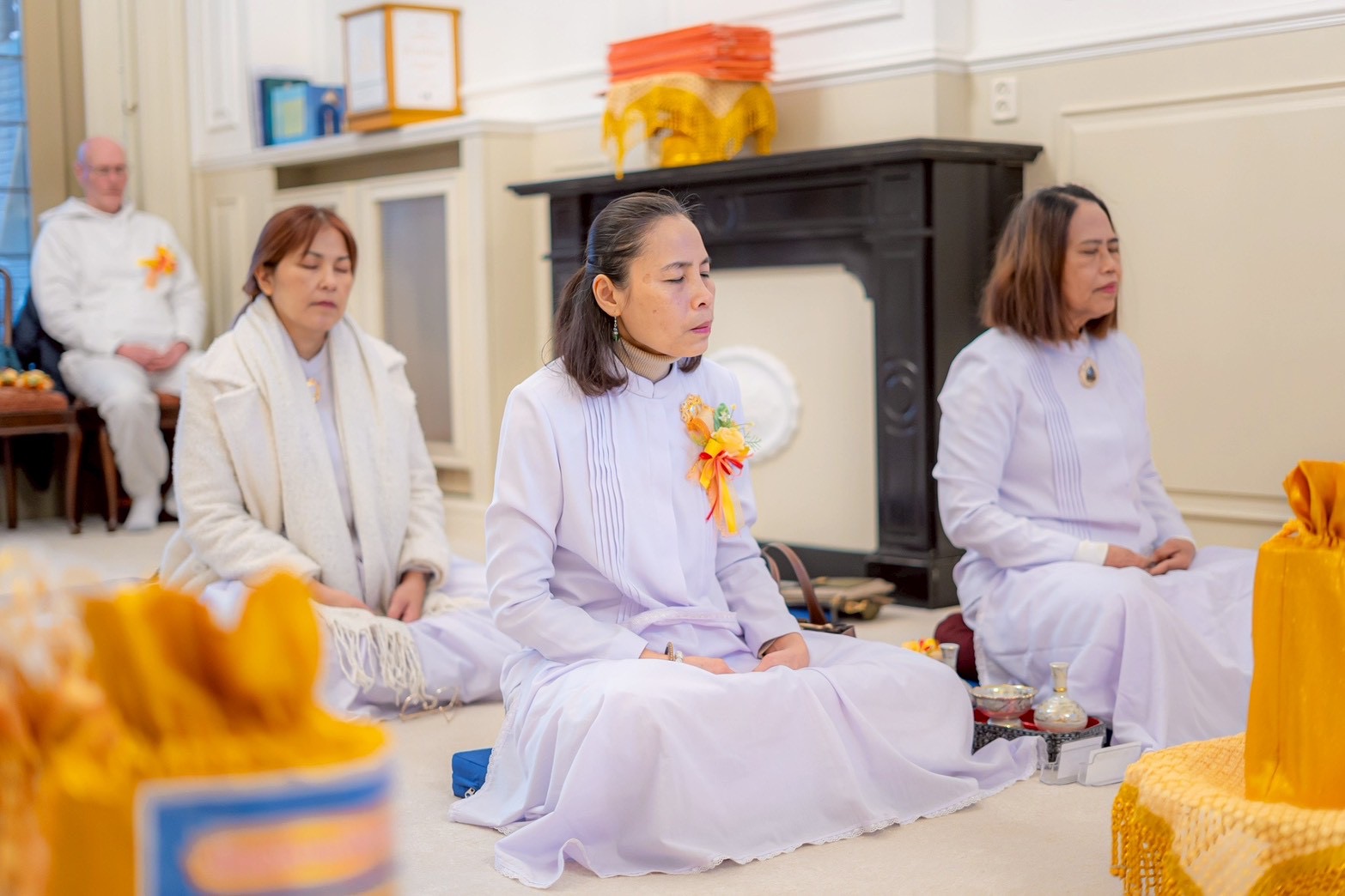 วัดพระธรรมกายเนเธอร์แลนด์ จัดพิธีบุพเปตพลี