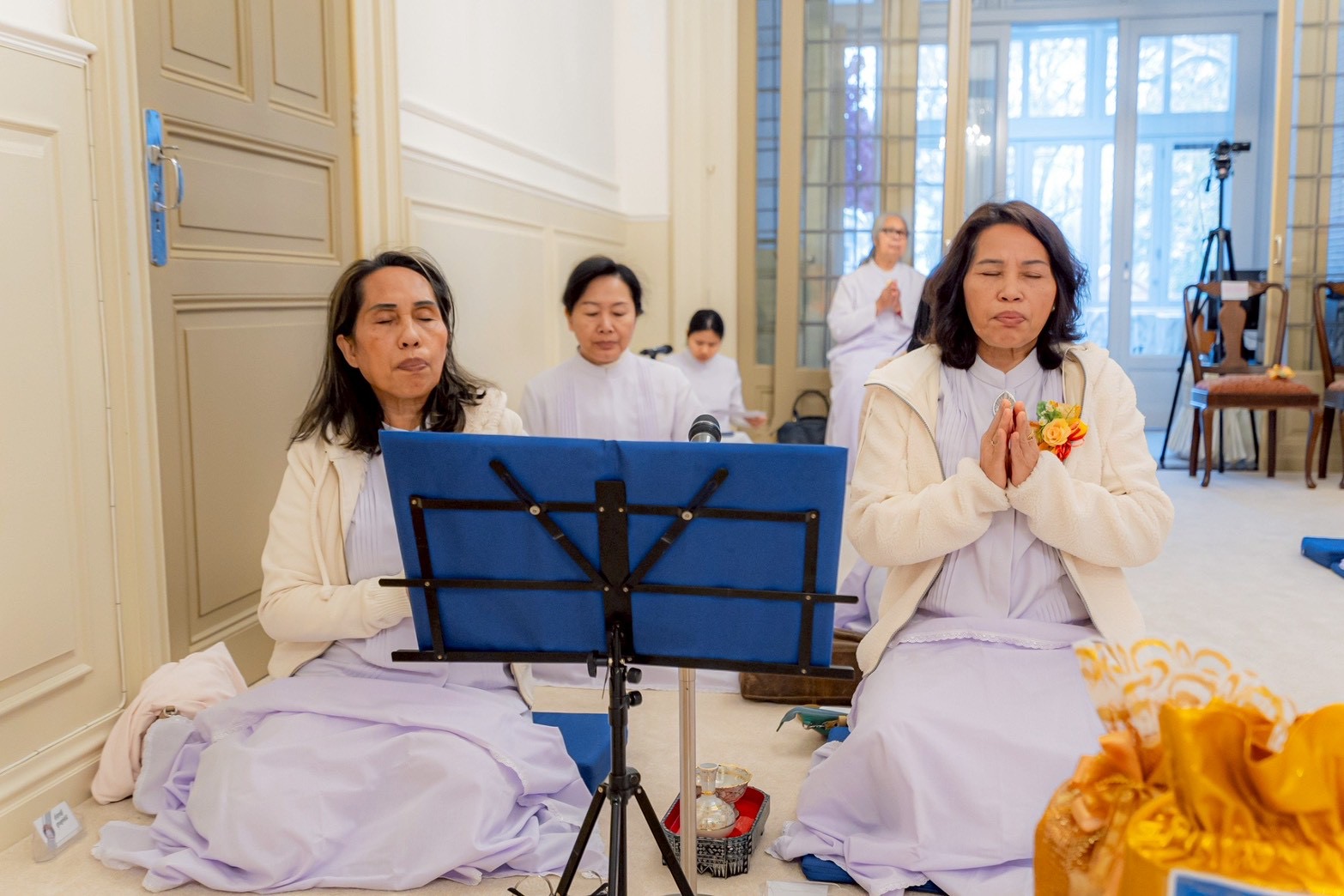 วัดพระธรรมกายเนเธอร์แลนด์ จัดพิธีบุพเปตพลี