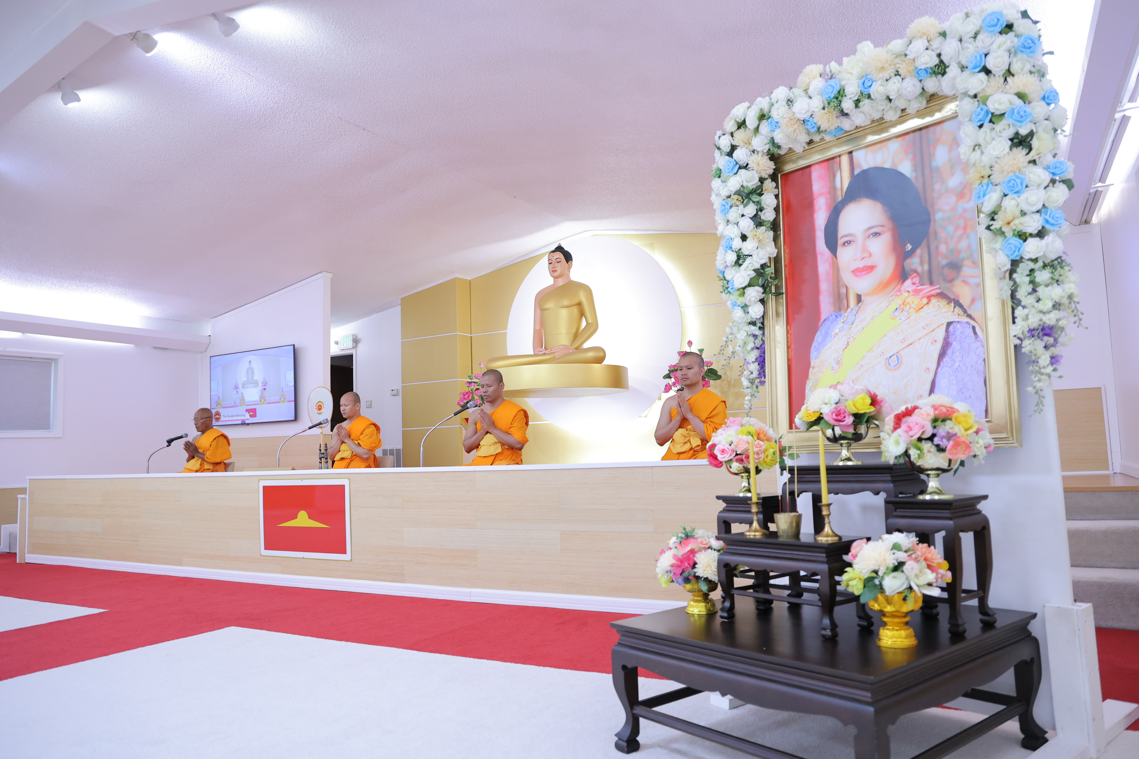 วัดพระธรรมกายจอร์เจีย จัดงานบุญวันอาทิตย์