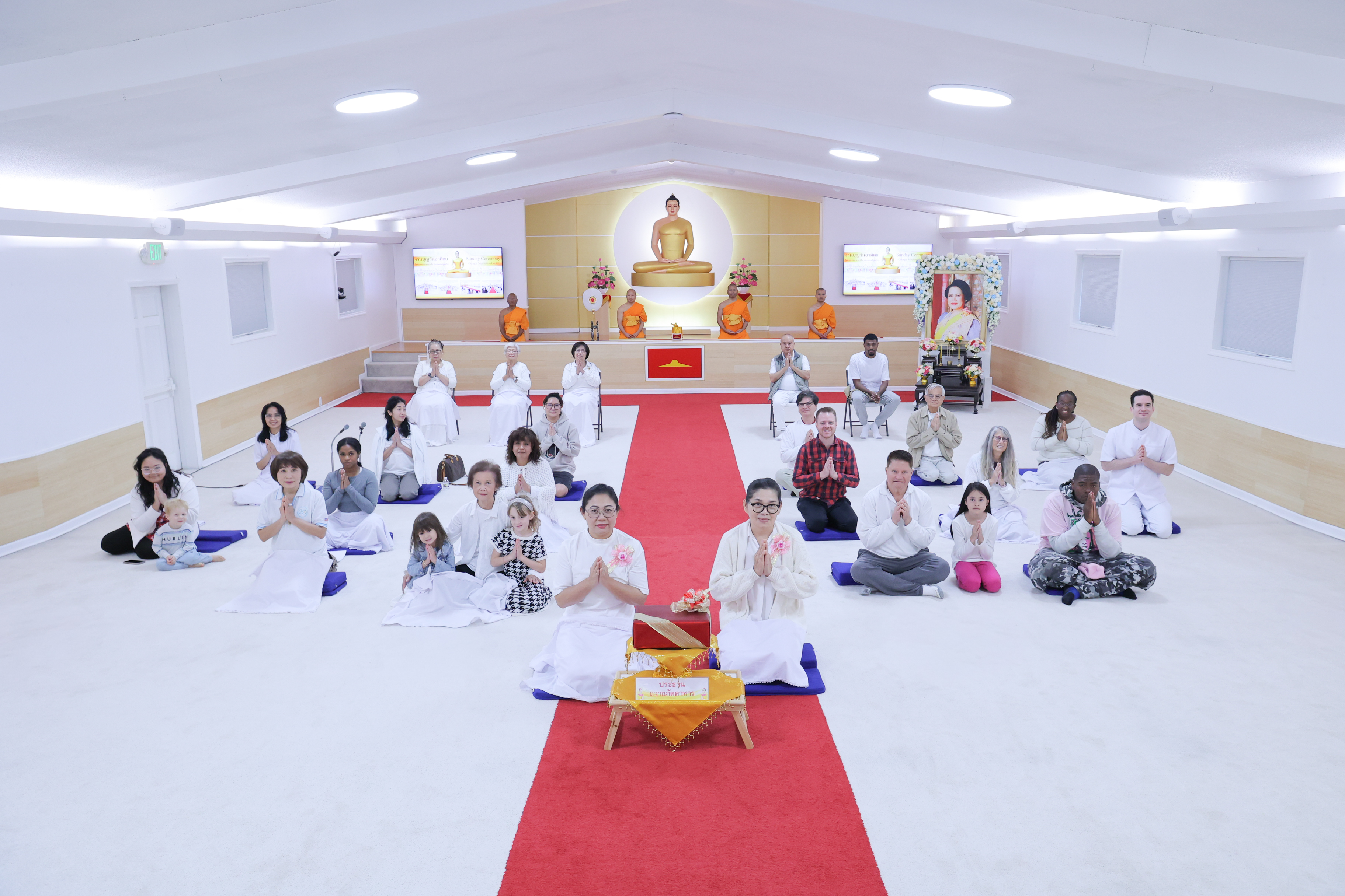 วัดพระธรรมกายจอร์เจีย จัดงานบุญวันอาทิตย์