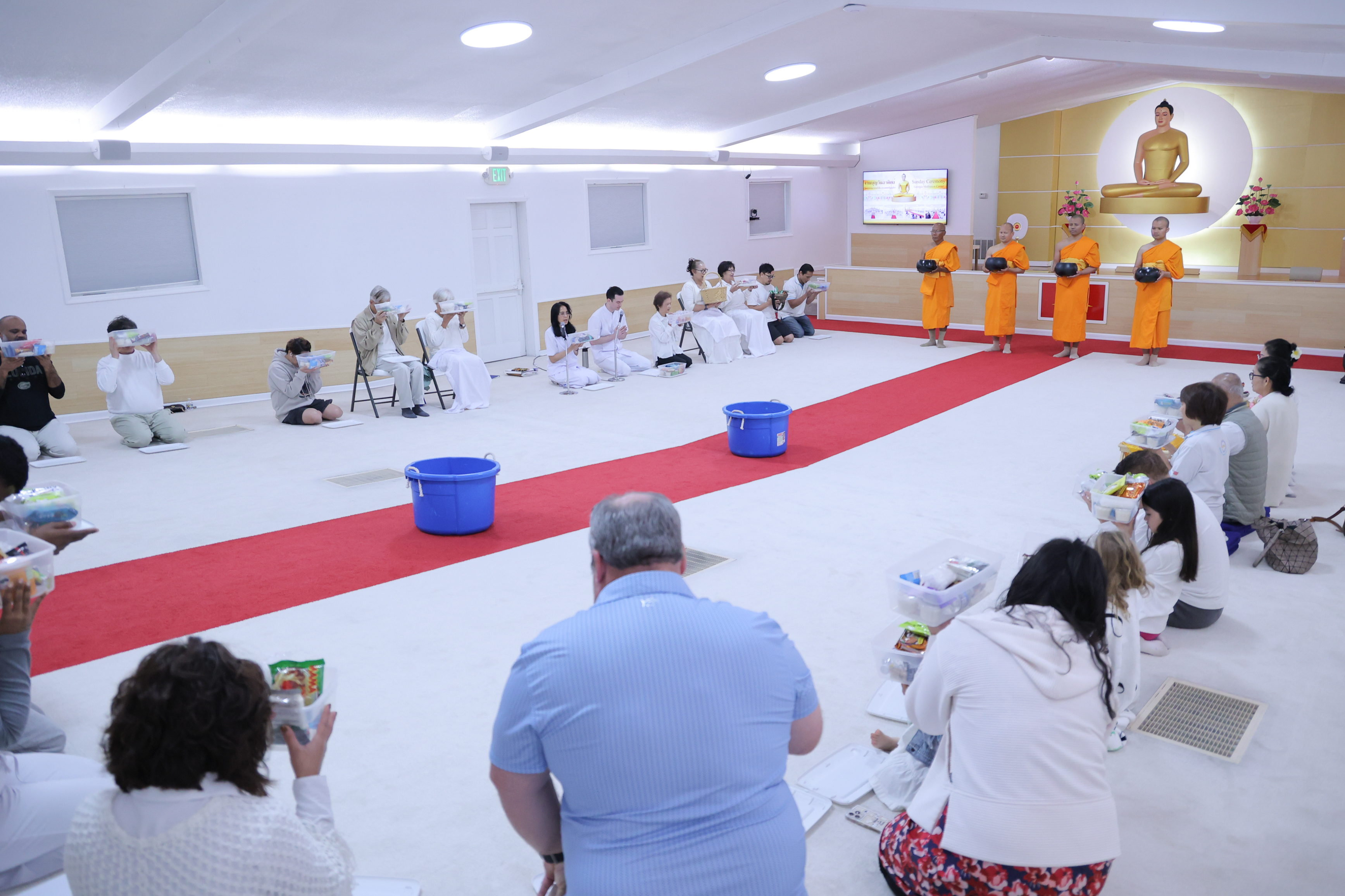 วัดพระธรรมกายจอร์เจีย จัดงานบุญวันอาทิตย์