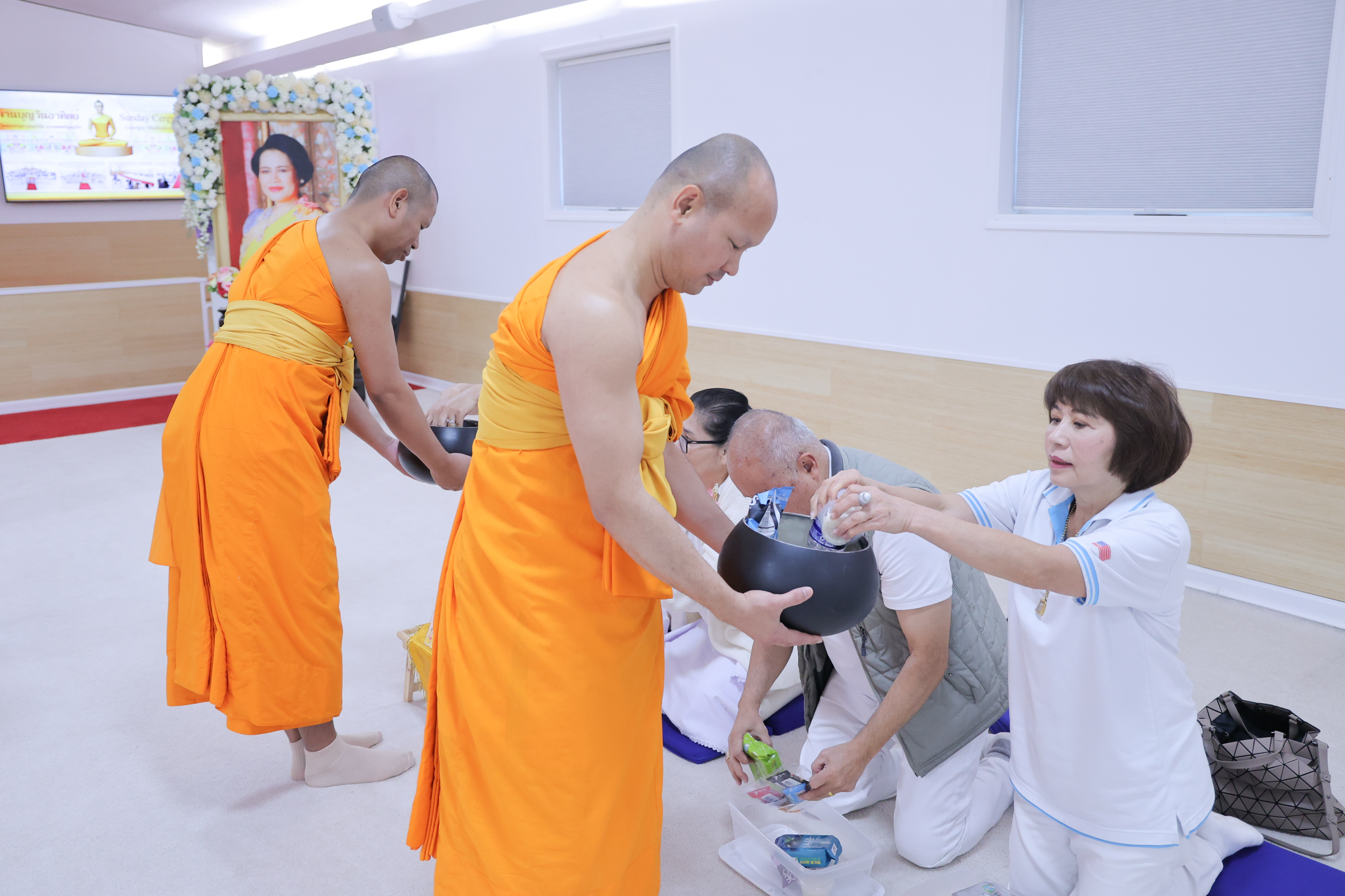 วัดพระธรรมกายจอร์เจีย จัดงานบุญวันอาทิตย์