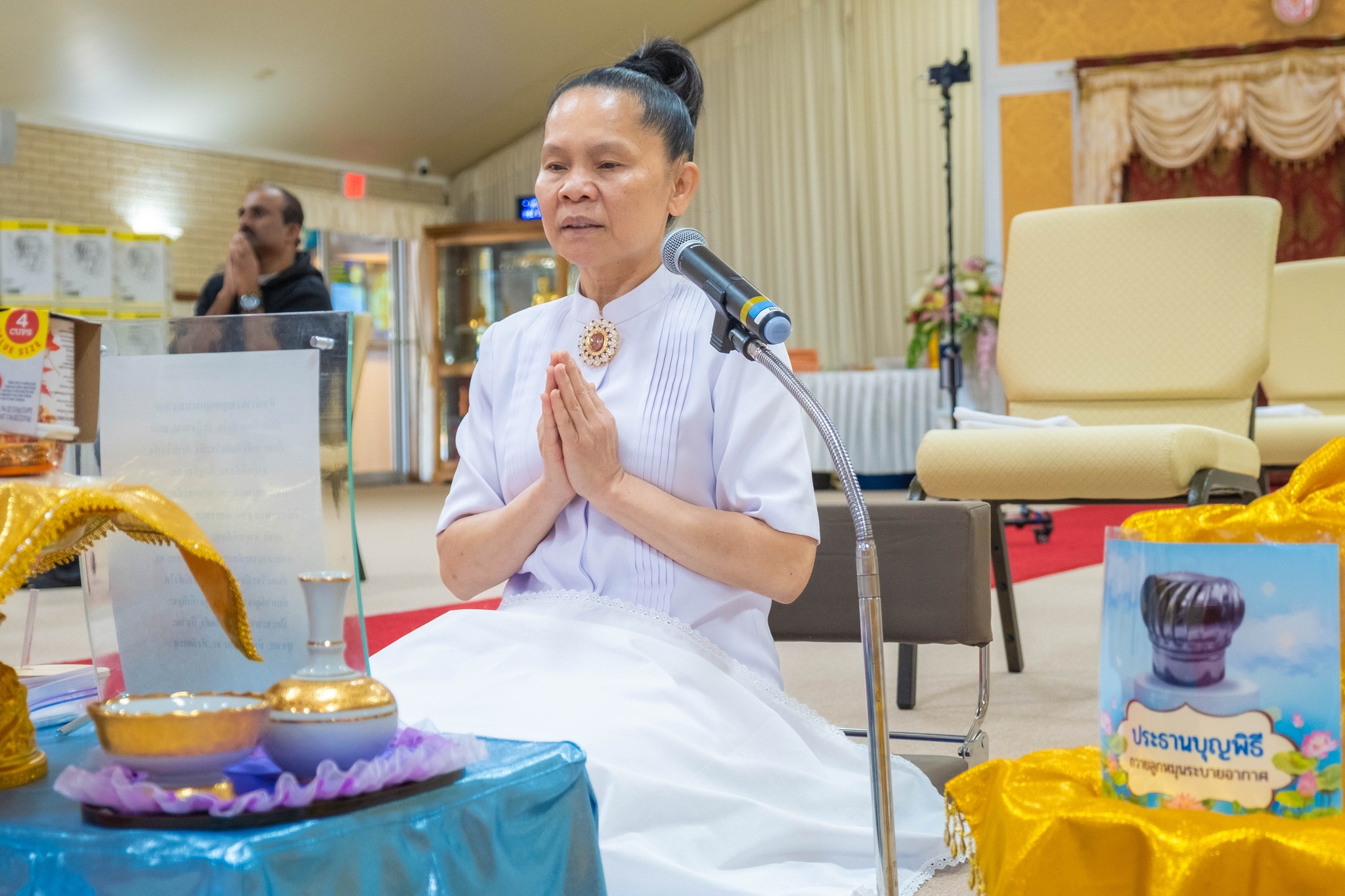 วัดพระธรรมกายเท็กซัส จัดงานบุญวันอาทิตย์