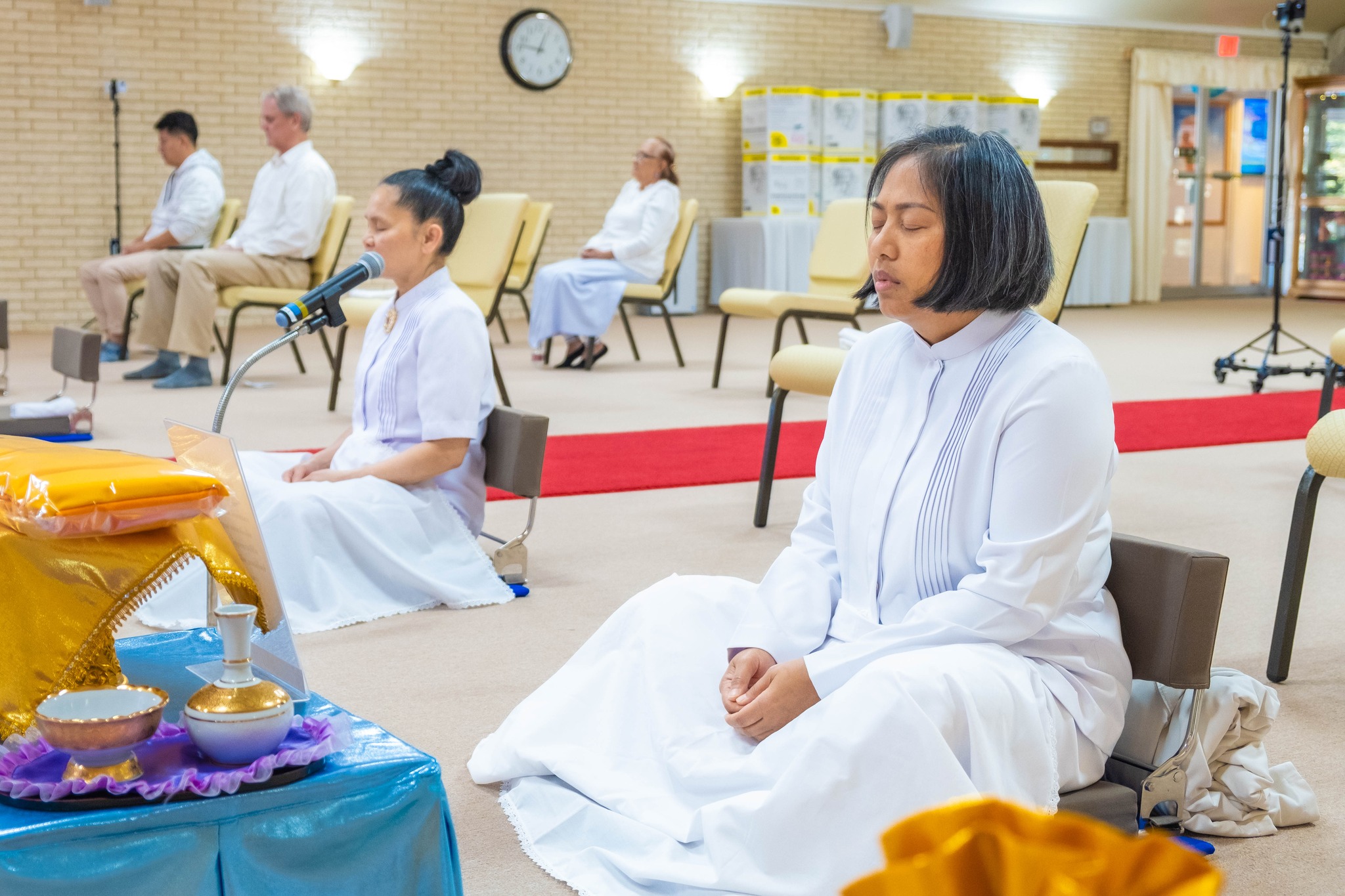 วัดพระธรรมกายเท็กซัส จัดงานบุญวันอาทิตย์