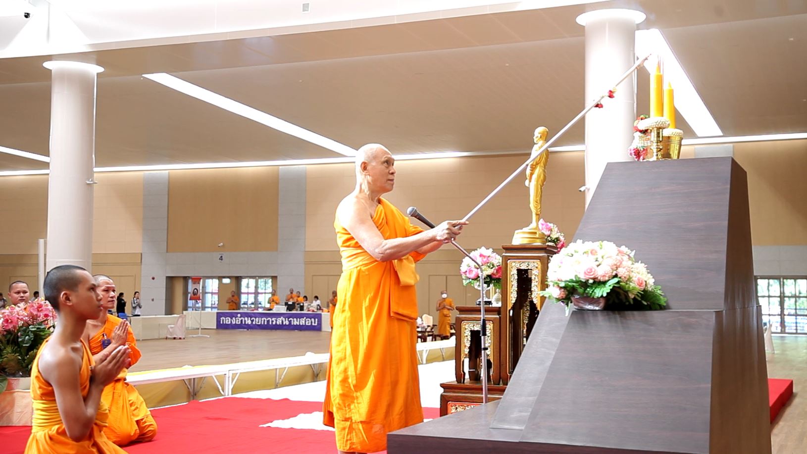 บรรยากาศสอบธรรมศึกษา ประจำปี 2568 ณ วัดพระธรรมกาย