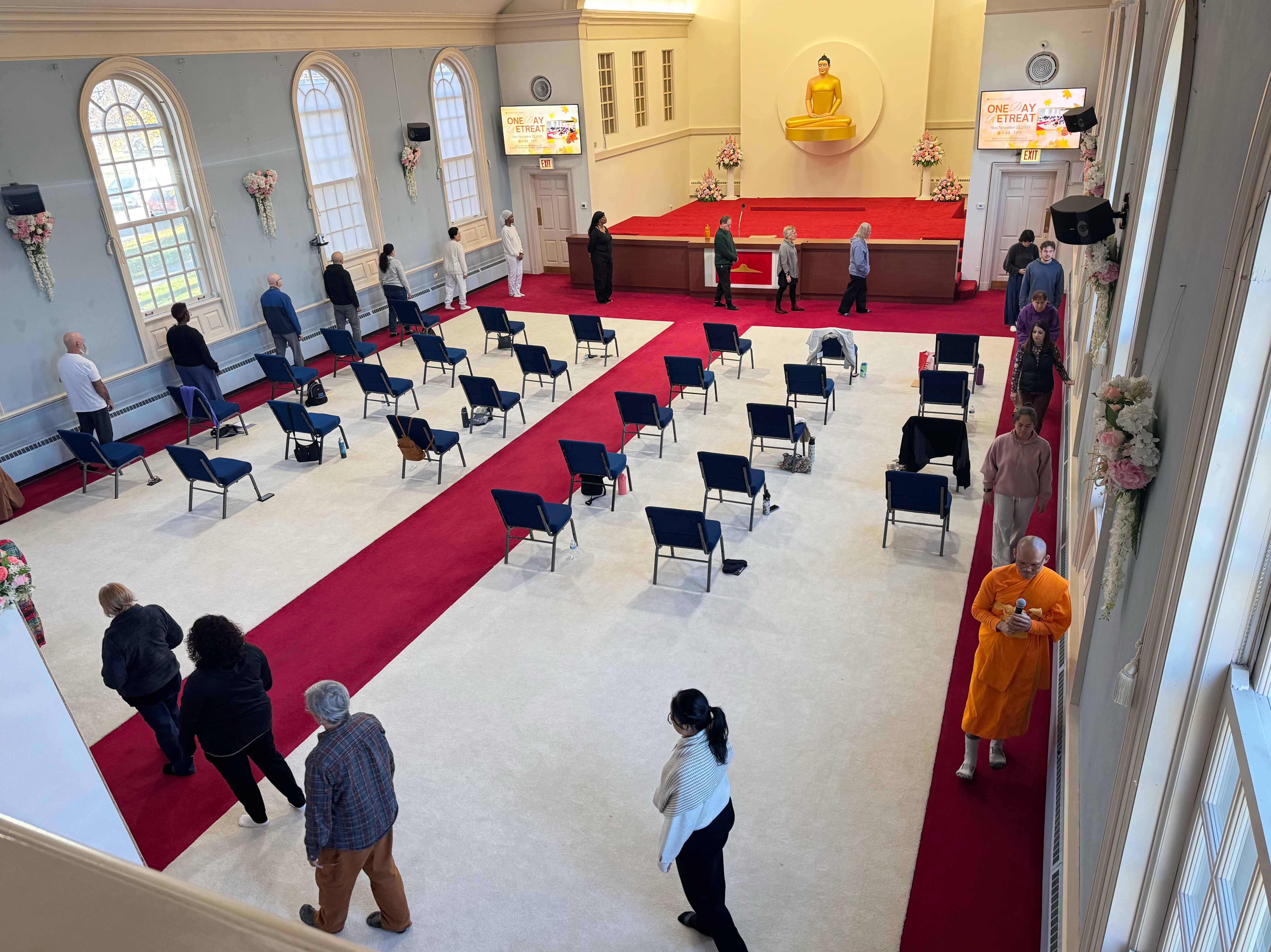 วัดพระธรรมกายชิคาโก จัดกิจกรรม One Day Retreat