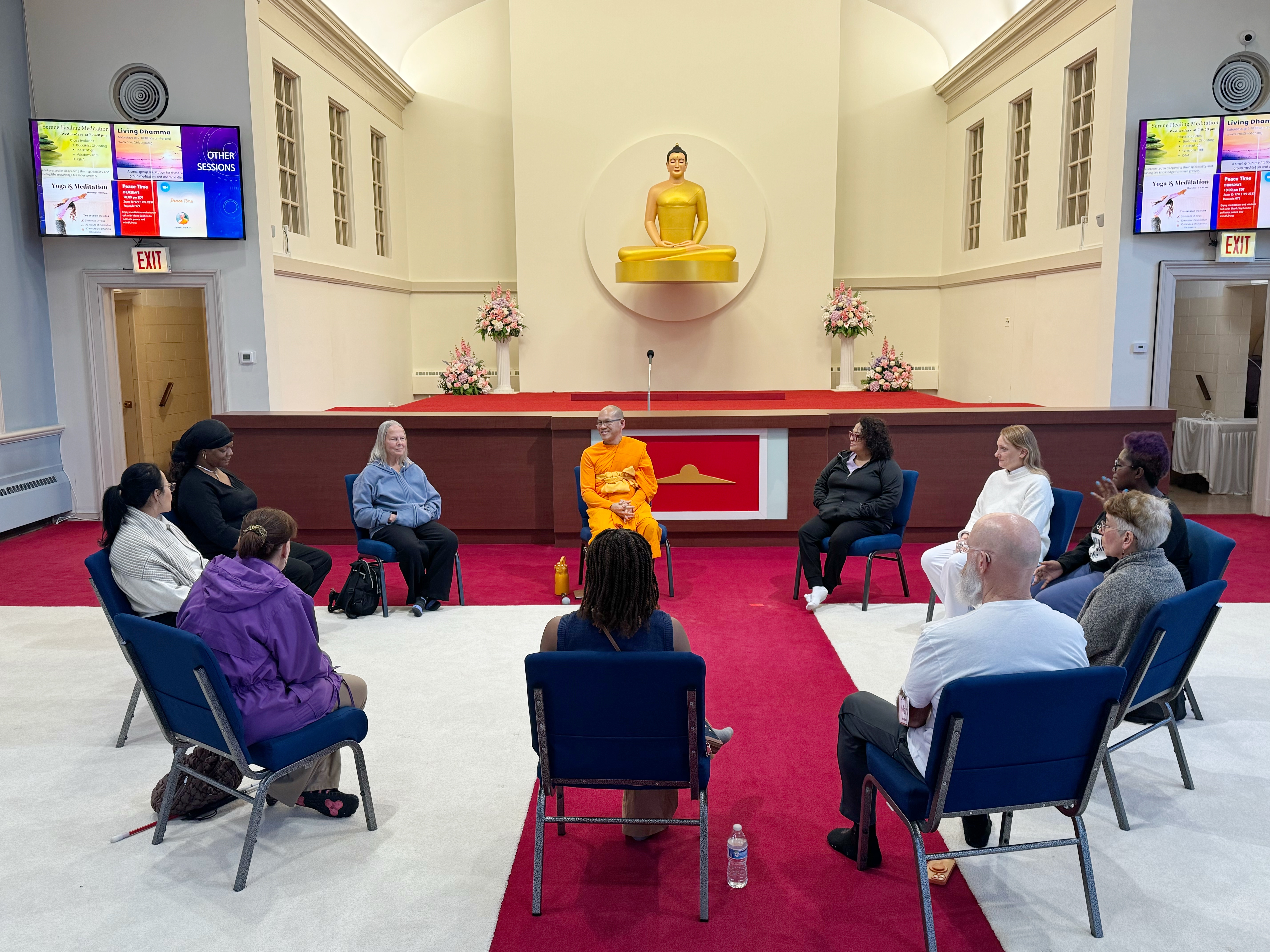 วัดพระธรรมกายชิคาโก จัดกิจกรรม One Day Retreat