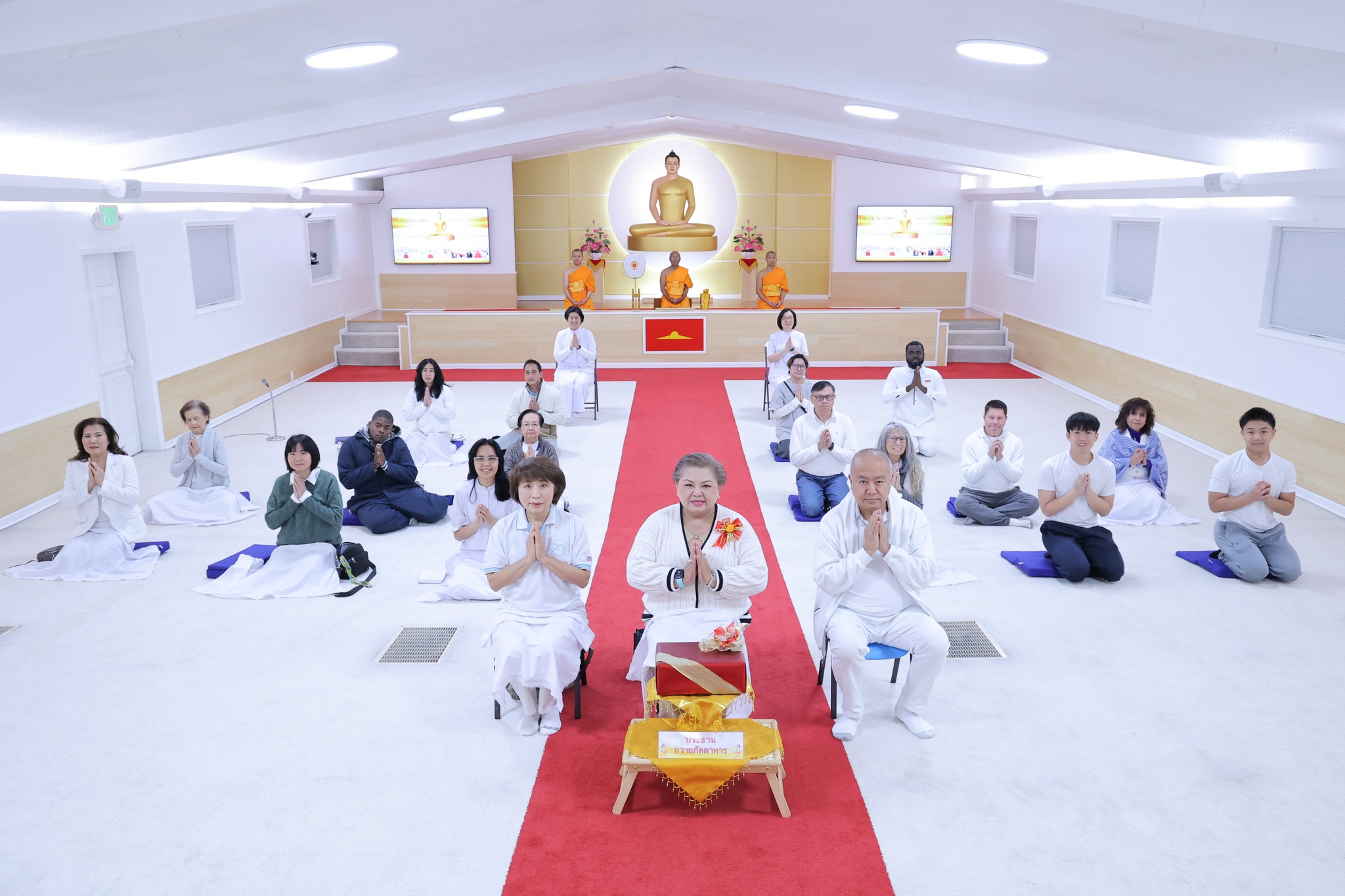 วัดพระธรรมกายจอร์เจีย จัดงานบุญวันอาทิตย์