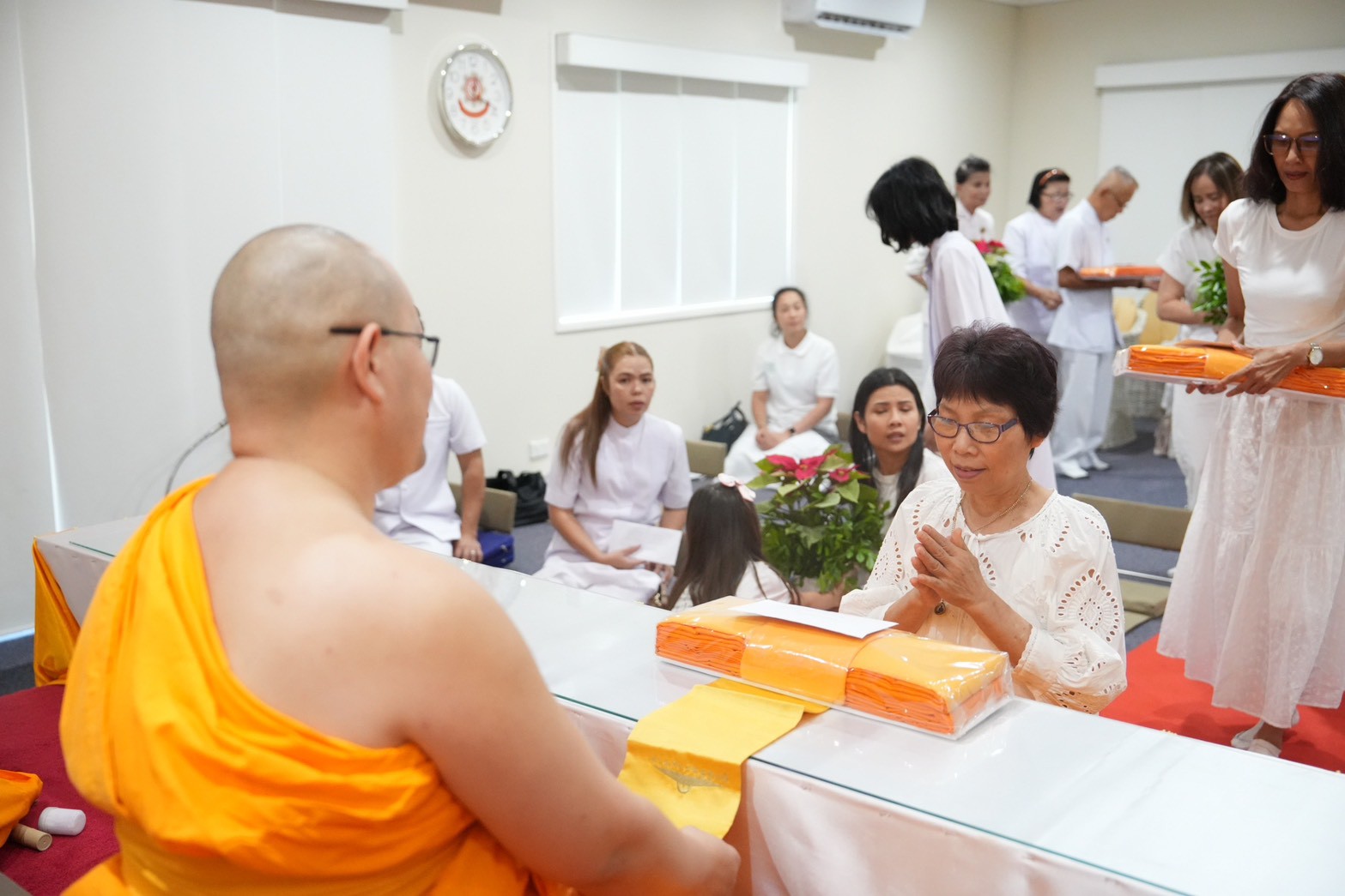 วัดพระธรรมกายบริสเบน จัดงานบุญบูชาข้าวพระ