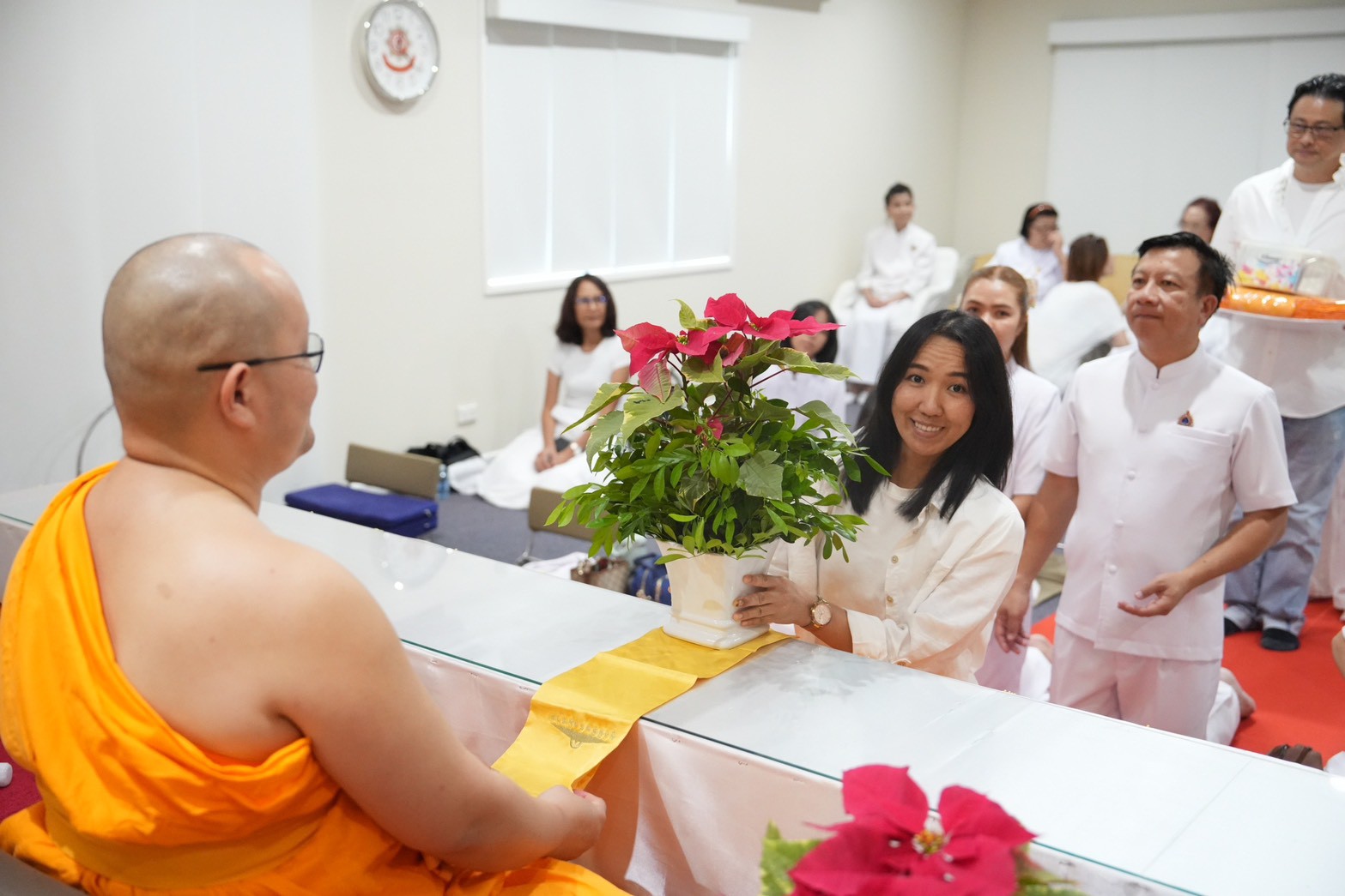 วัดพระธรรมกายบริสเบน จัดงานบุญบูชาข้าวพระ