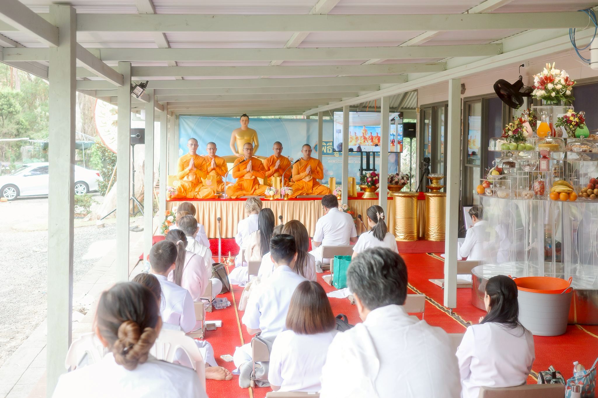 วัดพระธรรมกายนครซิดนีย์ จัดงานบุญบูชาข้าวพระ