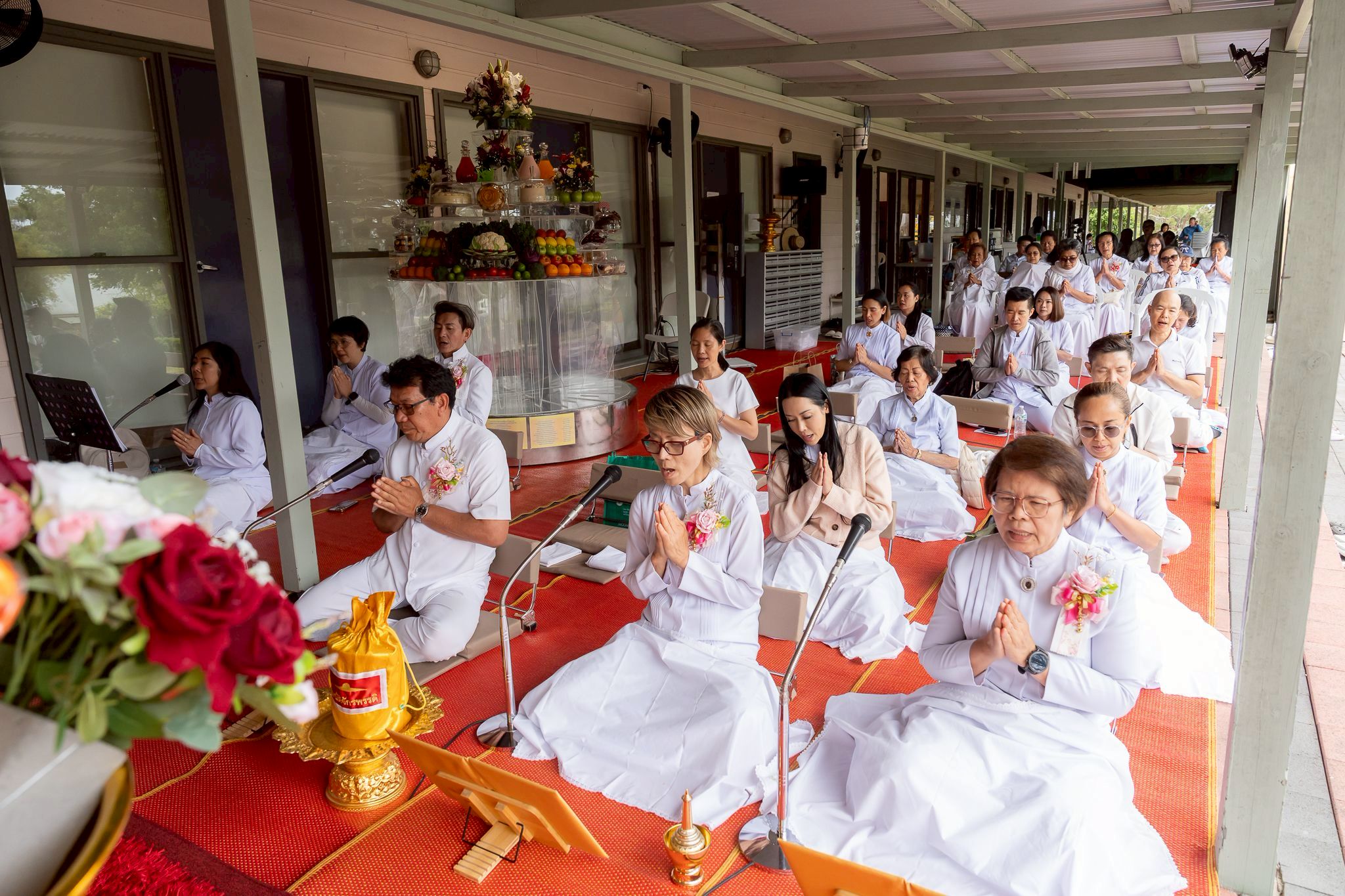 วัดพระธรรมกายนครซิดนีย์ จัดงานบุญบูชาข้าวพระ