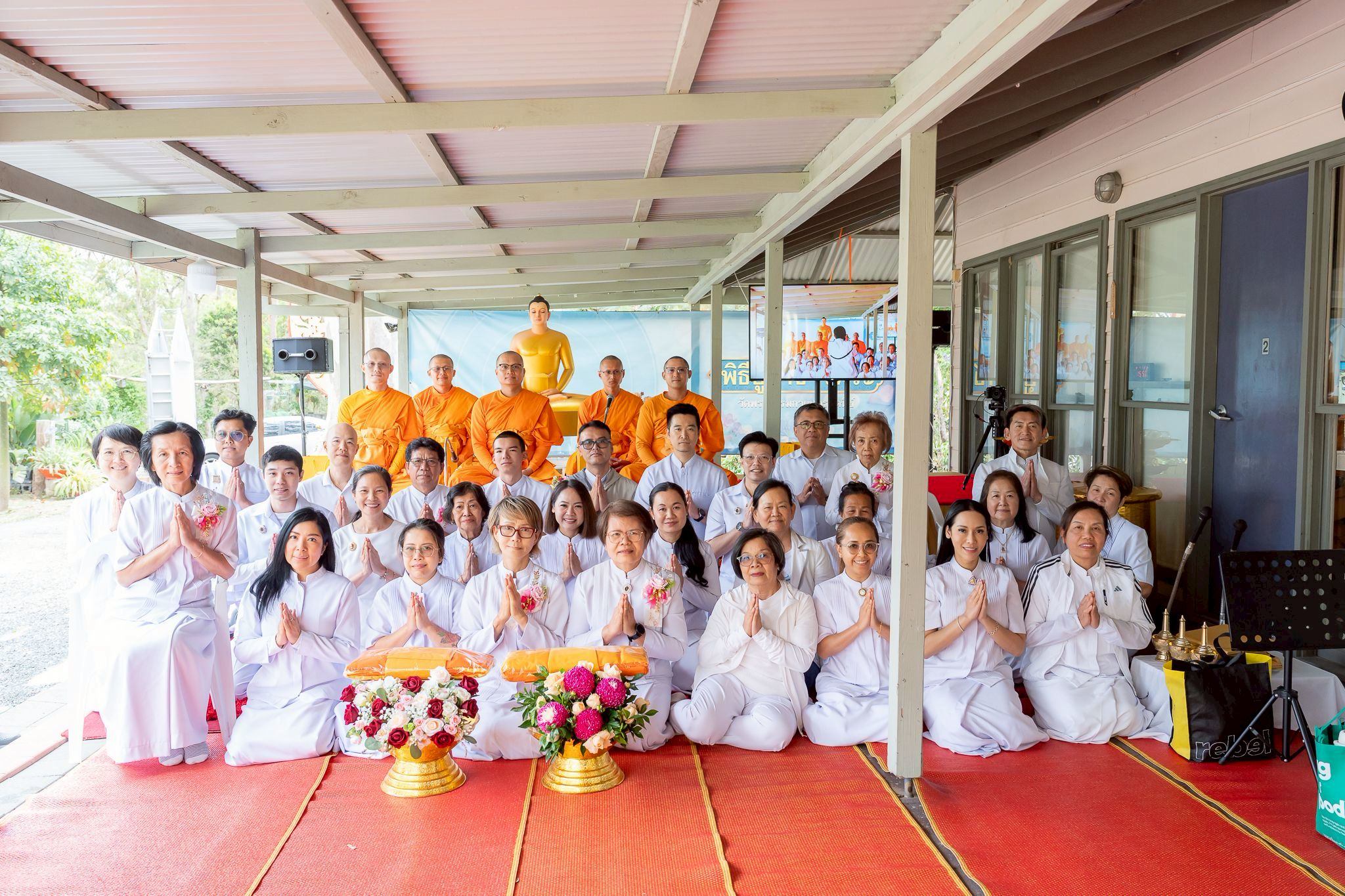 วัดพระธรรมกายนครซิดนีย์ จัดงานบุญบูชาข้าวพระ