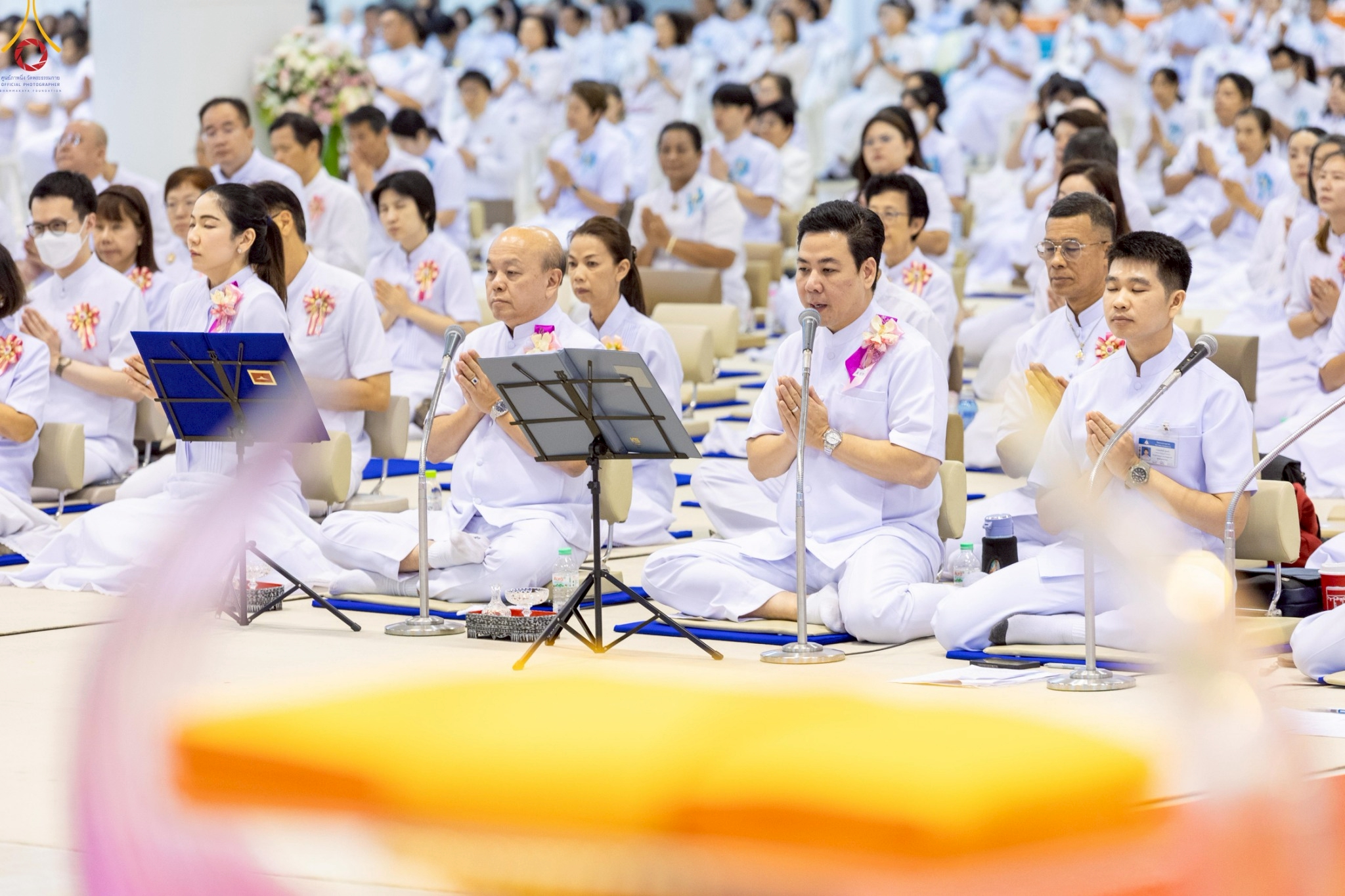 วัดพระธรรมกาย จัดพิธีบูชาข้าวพระ-พิธีทอดผ้าป่าต้นสมบัติจักรพรรดิ