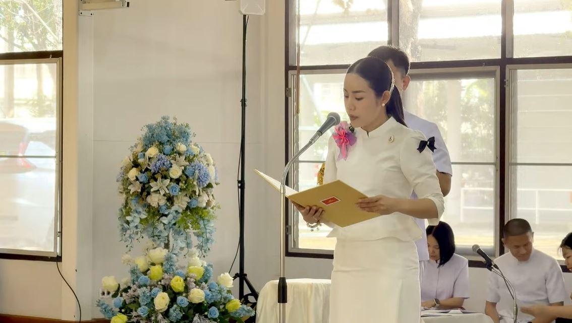 พิธีตั้งฐานานุกรมแด่คณะสงฆ์วัดพระธรรมกาย 4 รูป