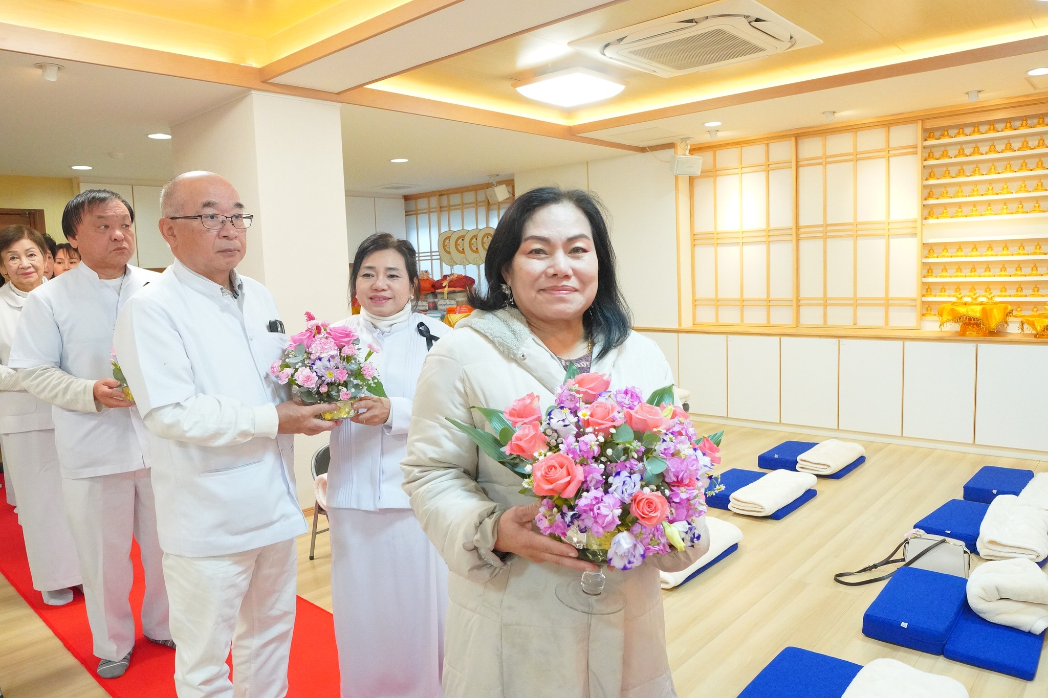 วัดพระธรรมกายโอซาก้า จัดงานบุญบูชาข้าวพระ