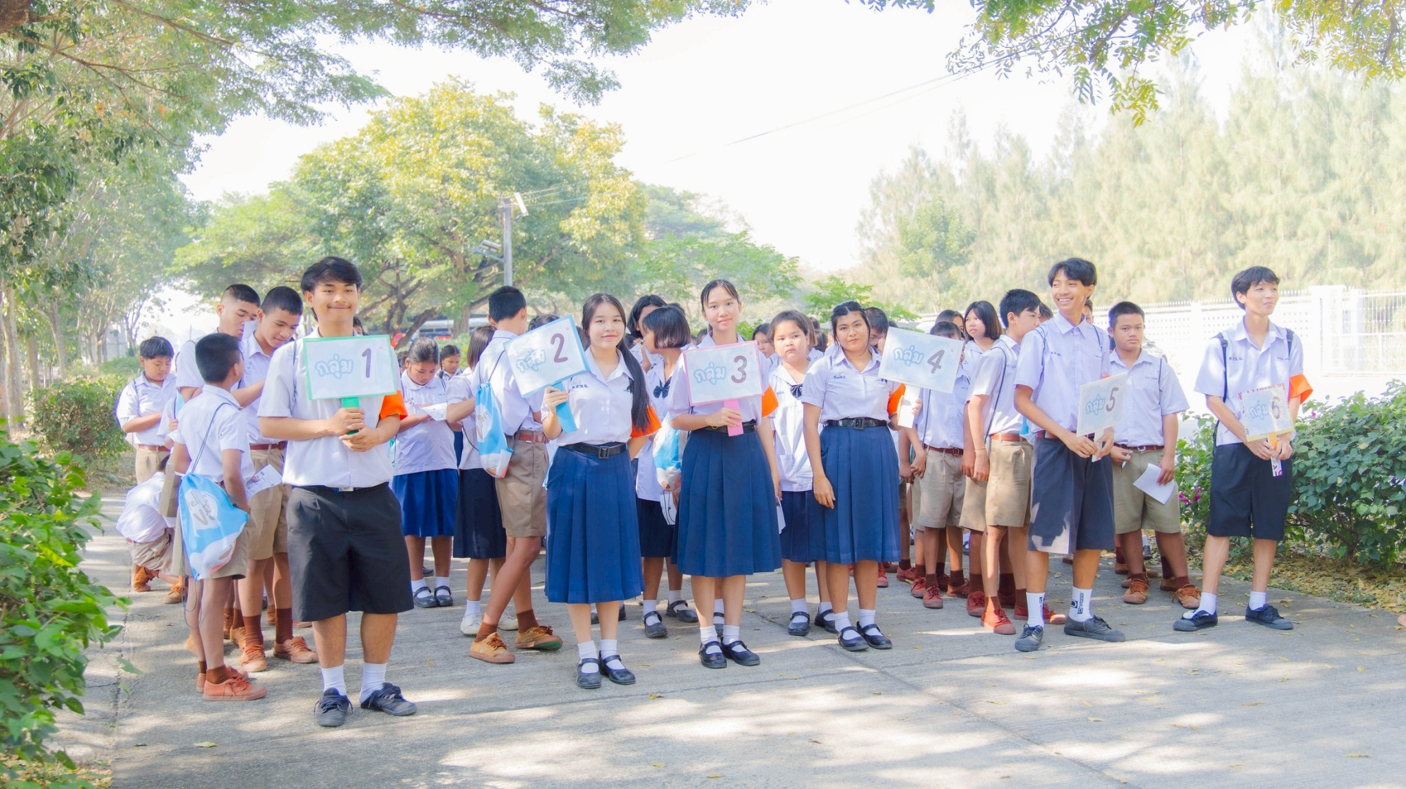 รวมพลังเด็กดี V-Star ผู้นำฟื้นฟูศีลธรรมโลก ประจำปี 2568 จังหวัดฉะเชิงเทรา