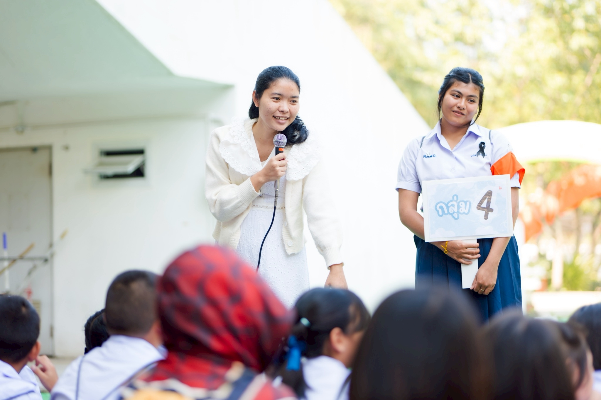 รวมพลังเด็กดี V-Star ผู้นำฟื้นฟูศีลธรรมโลก ประจำปี 2568 จังหวัดฉะเชิงเทรา