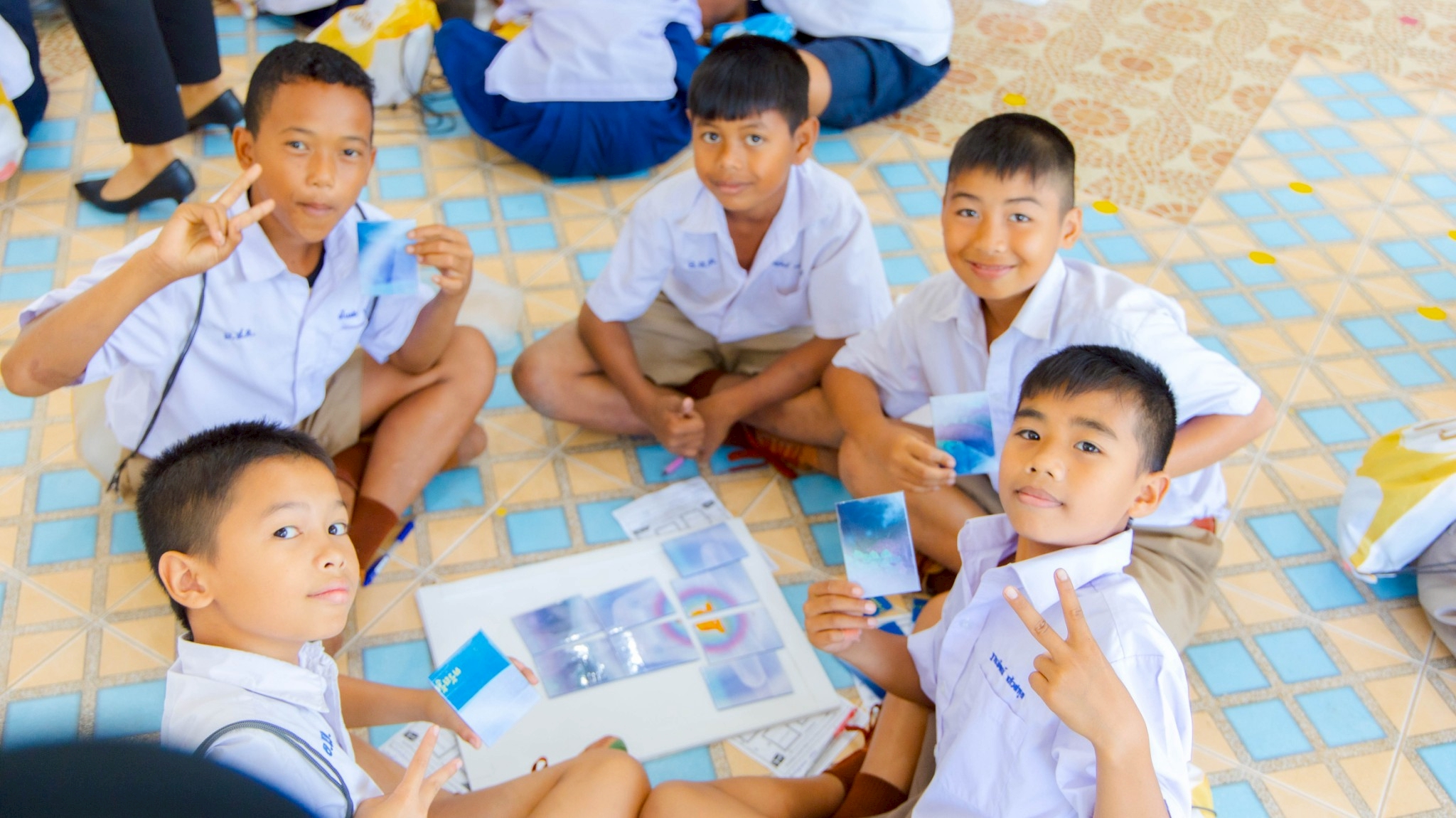 รวมพลังเด็กดี V-Star ผู้นำฟื้นฟูศีลธรรมโลก ประจำปี 2568 จังหวัดฉะเชิงเทรา