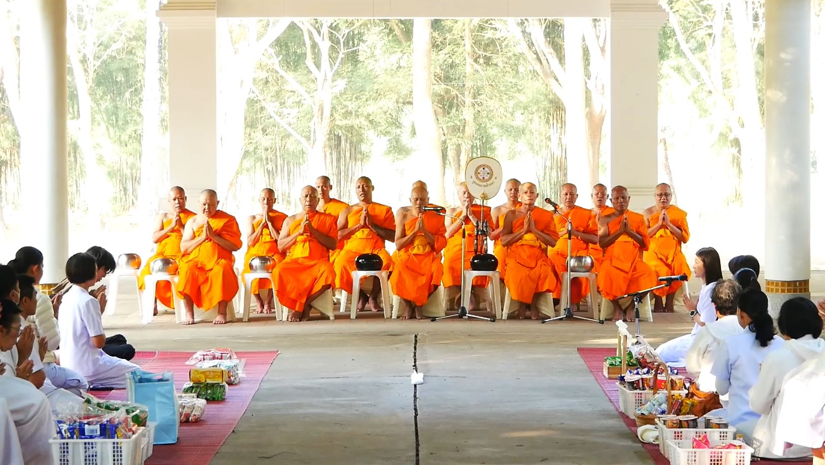 ธุดงคสถานล้านนา จัดงานบุญบูชาข้าวพระ