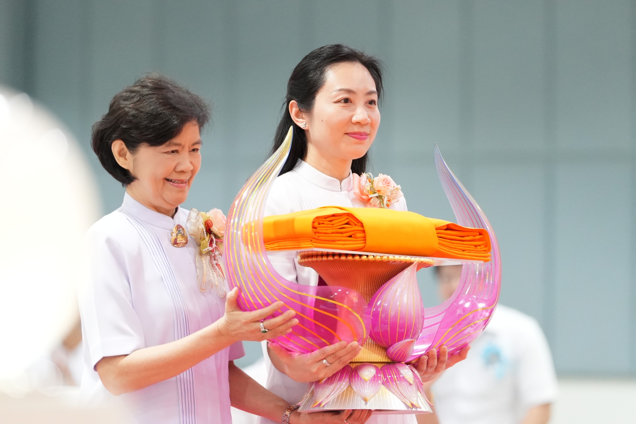 พิธีทอดผ้าป่าสถาปนาอาคาร DIRI (สถาบันวิจัยนานาชาติธรรมชัย)