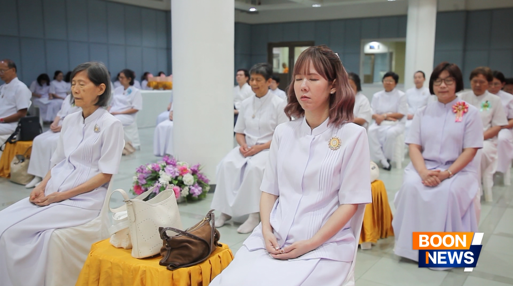 พิธีทอดผ้าป่าสถาปนาอาคาร DIRI (สถาบันวิจัยนานาชาติธรรมชัย)