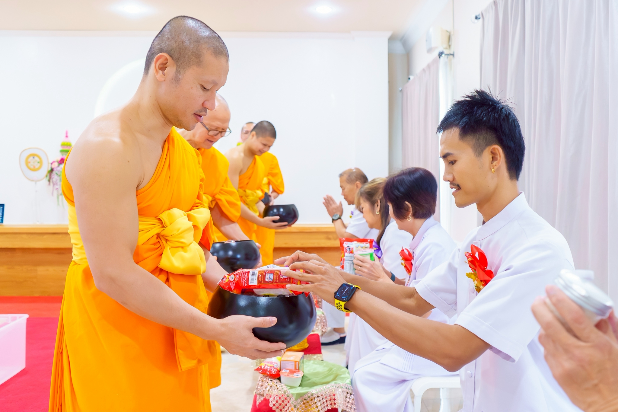 วัดพระธรรมกายปาล์มบีช จัดงานบุญวันอาทิตย์