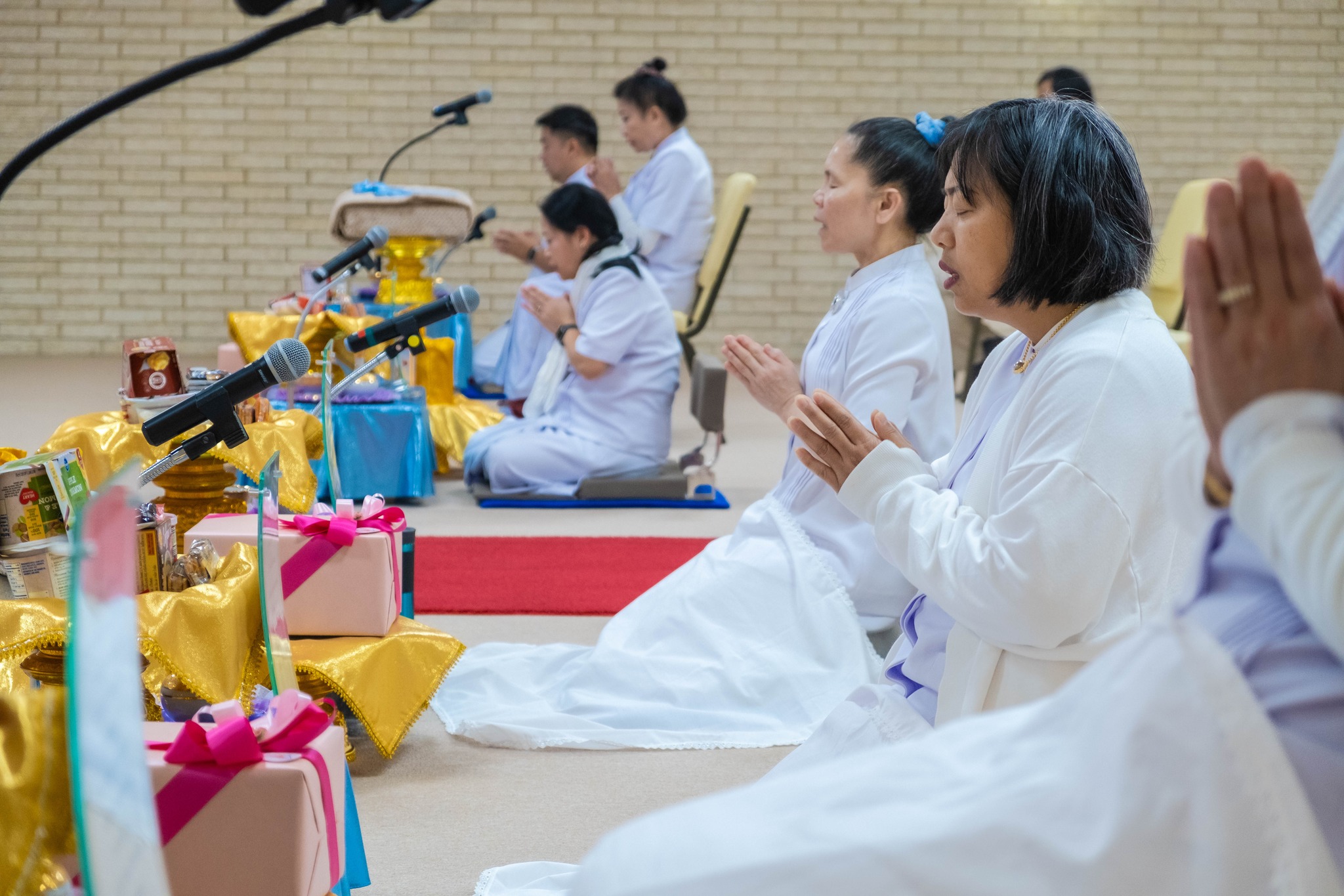 วัดพระธรรมกายเท็กซัส จัดงานบุญวันอาทิตย์