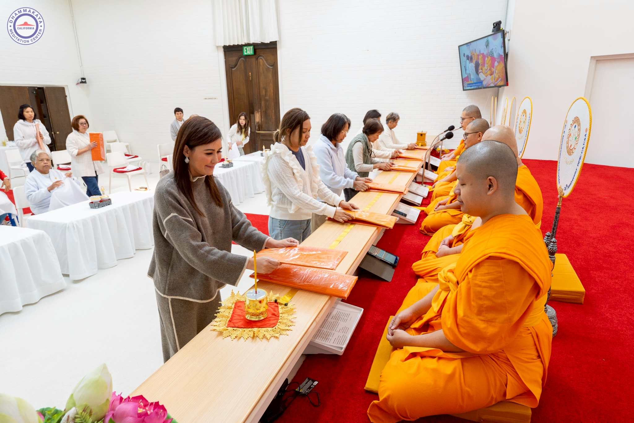 วัดพระธรรมกายแคลิฟอร์เนีย จัดพิธีบุพเปตพลี