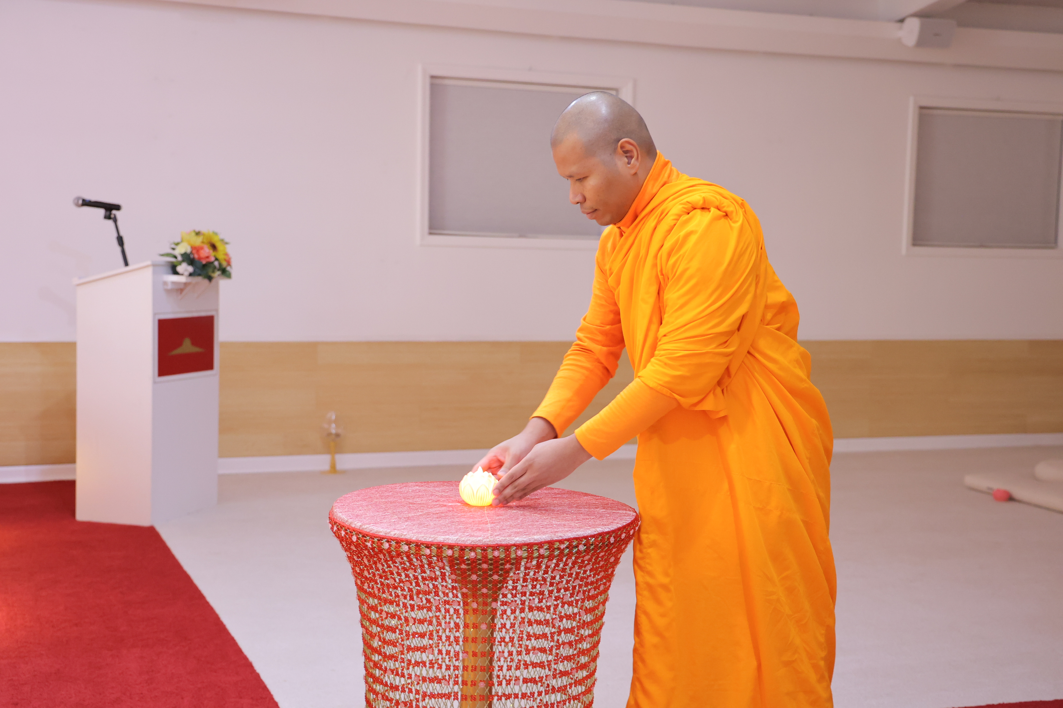 วัดพระธรรมกายจอร์เจีย จัดกิจกรรม FULL MOON MEDITATION DAY