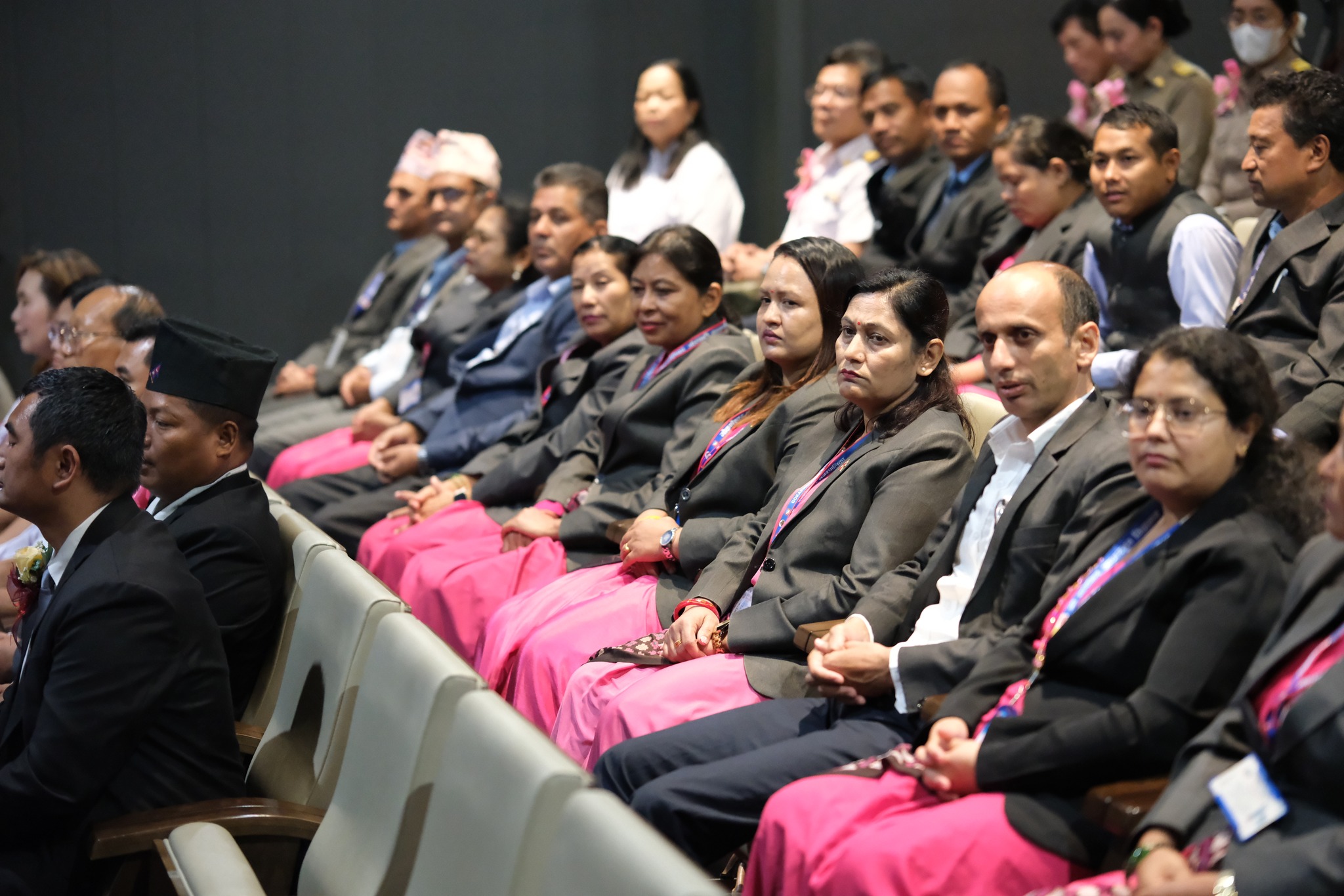 พิธีมอบเกียรติบัตรแก่ผู้ผ่านหลักสูตรพัฒนาความดีสากล คณะครูและผู้บริหารเนปาล รุ่นที่ 3