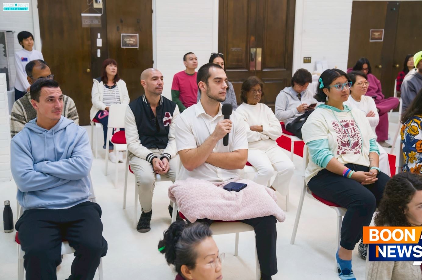 วัดพระธรรมกายแคลิฟอร์เนีย จัดกิจกรรมฝึกสมาธิให้กับชาวท้องถิ่น