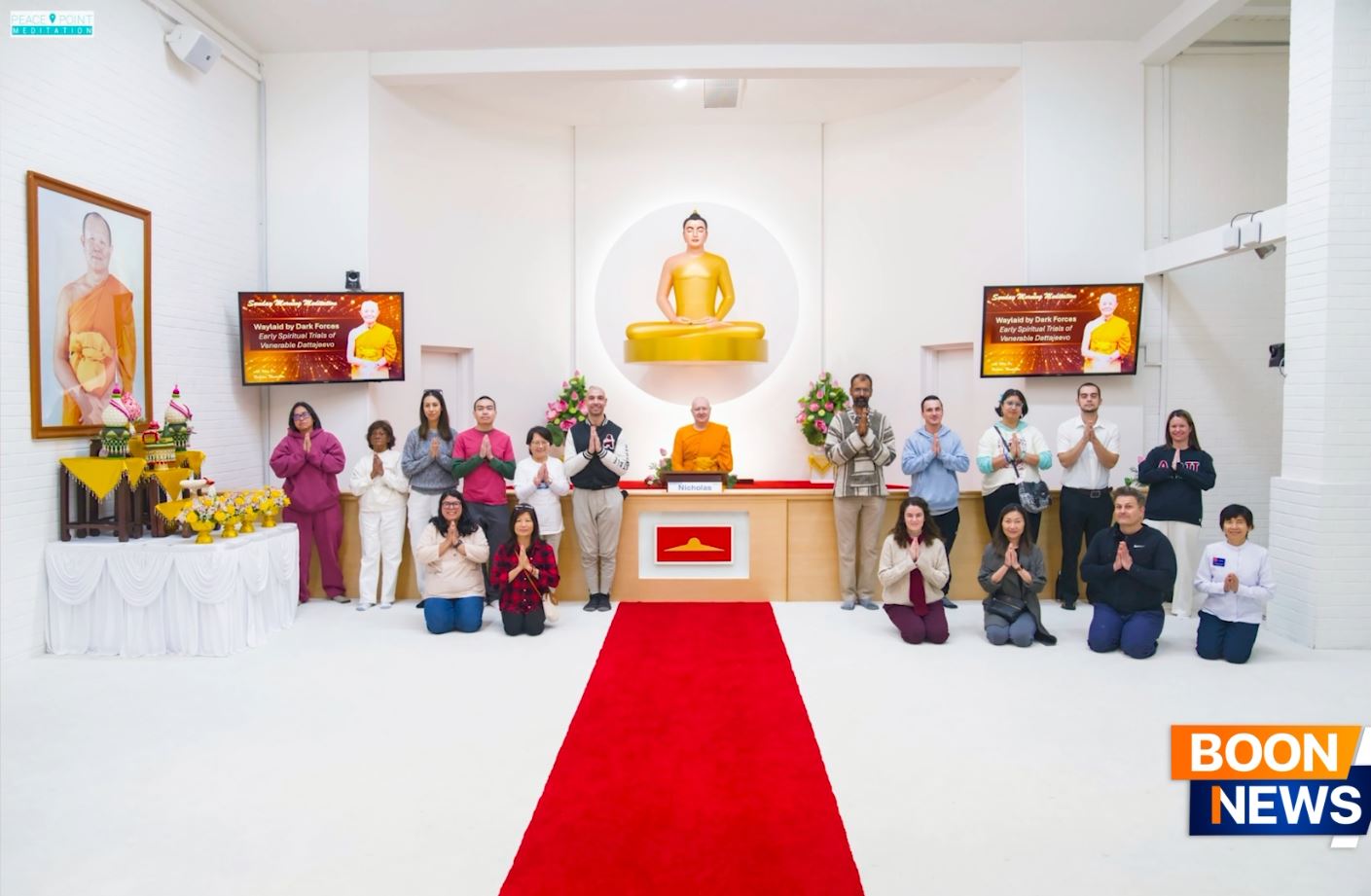 วัดพระธรรมกายแคลิฟอร์เนีย จัดกิจกรรมฝึกสมาธิให้กับชาวท้องถิ่น